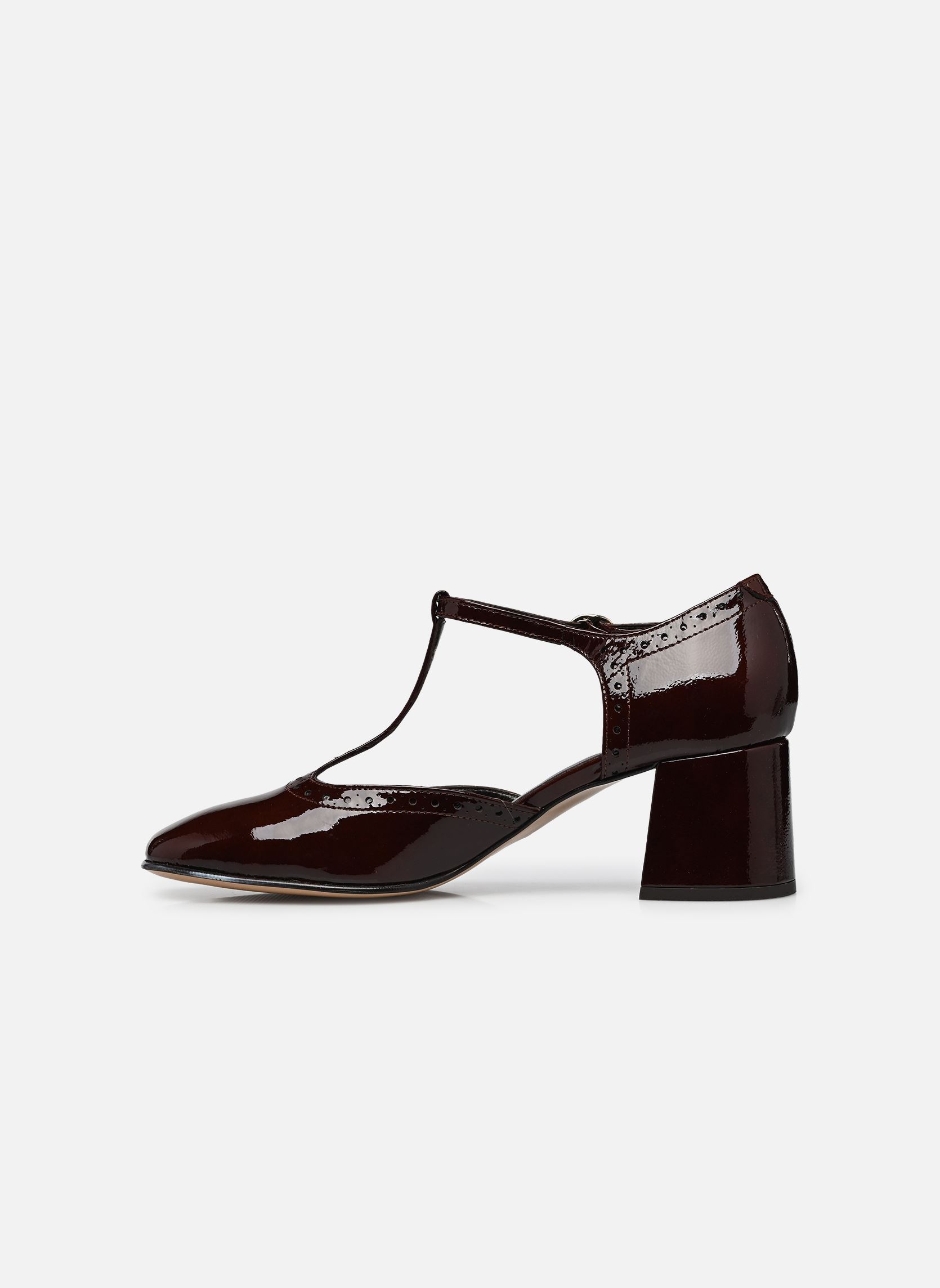 Pumps ISADORE dames bordeaux Bocage Pumps ISADORE dames bordeaux CUIR MARRON