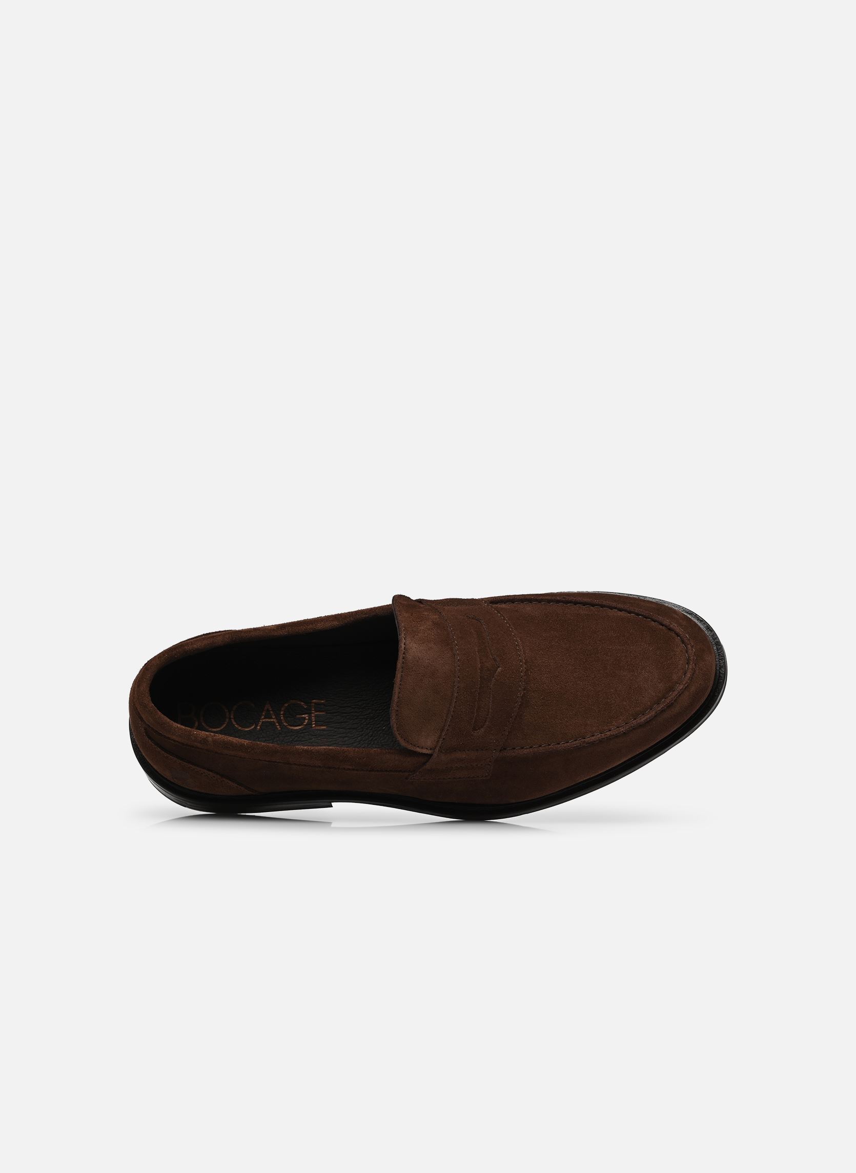 Chaussures de ville JULES homme marron Bocage Chaussures de ville JULES homme marron VELOURS MARRON FONCE