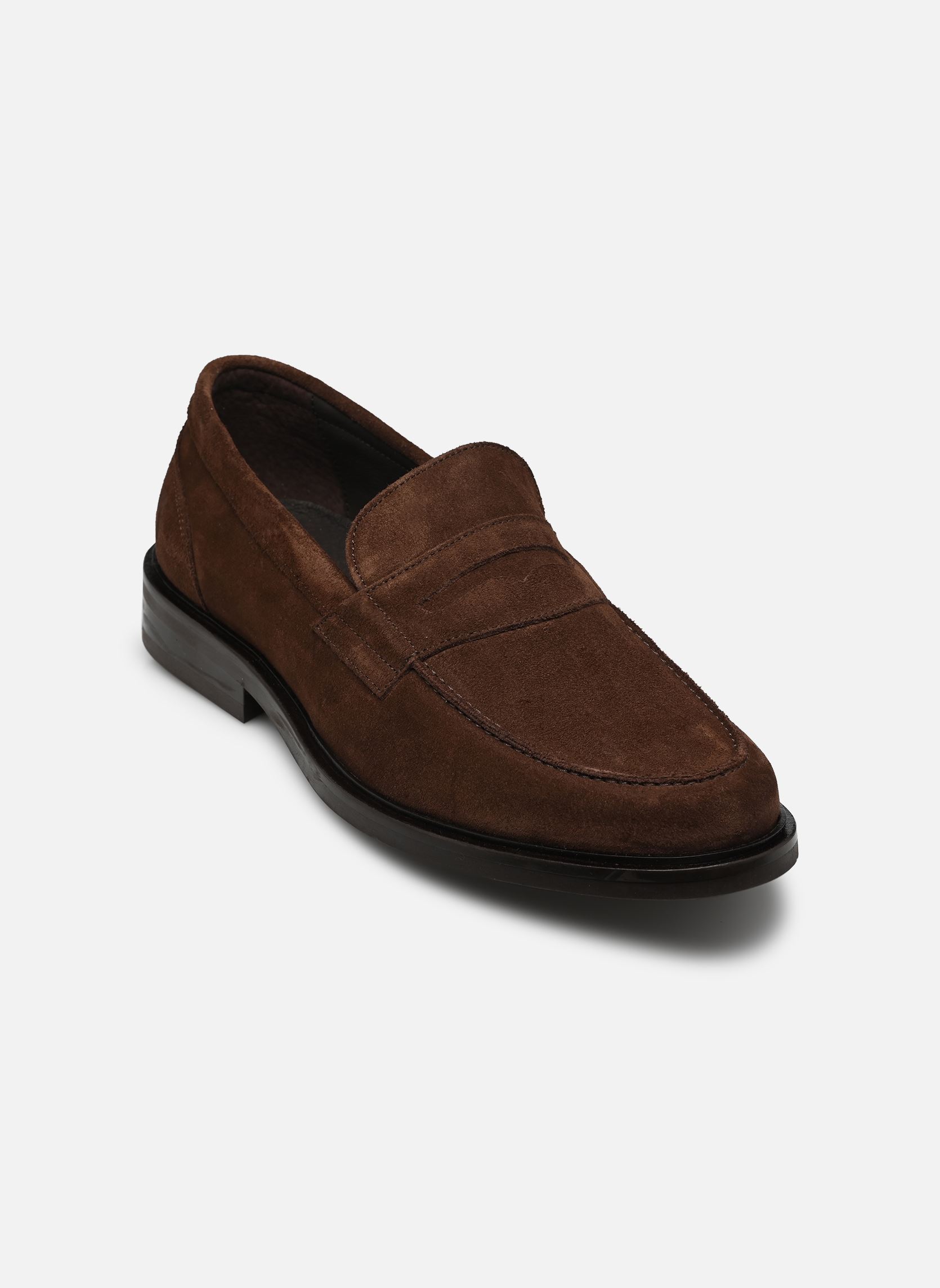 Chaussures de ville JULES homme marron Bocage Chaussures de ville JULES homme marron VELOURS MARRON FONCE