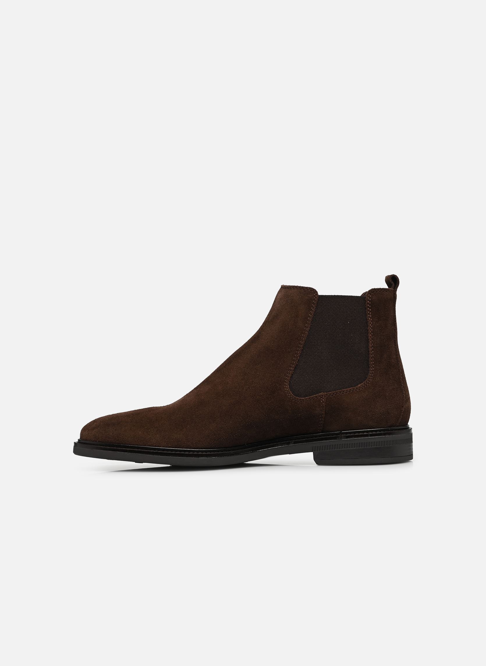 Bottines et boots MAXIME homme marron Bocage Bottines et boots MAXIME homme marron VELOURS MARRON FONCE