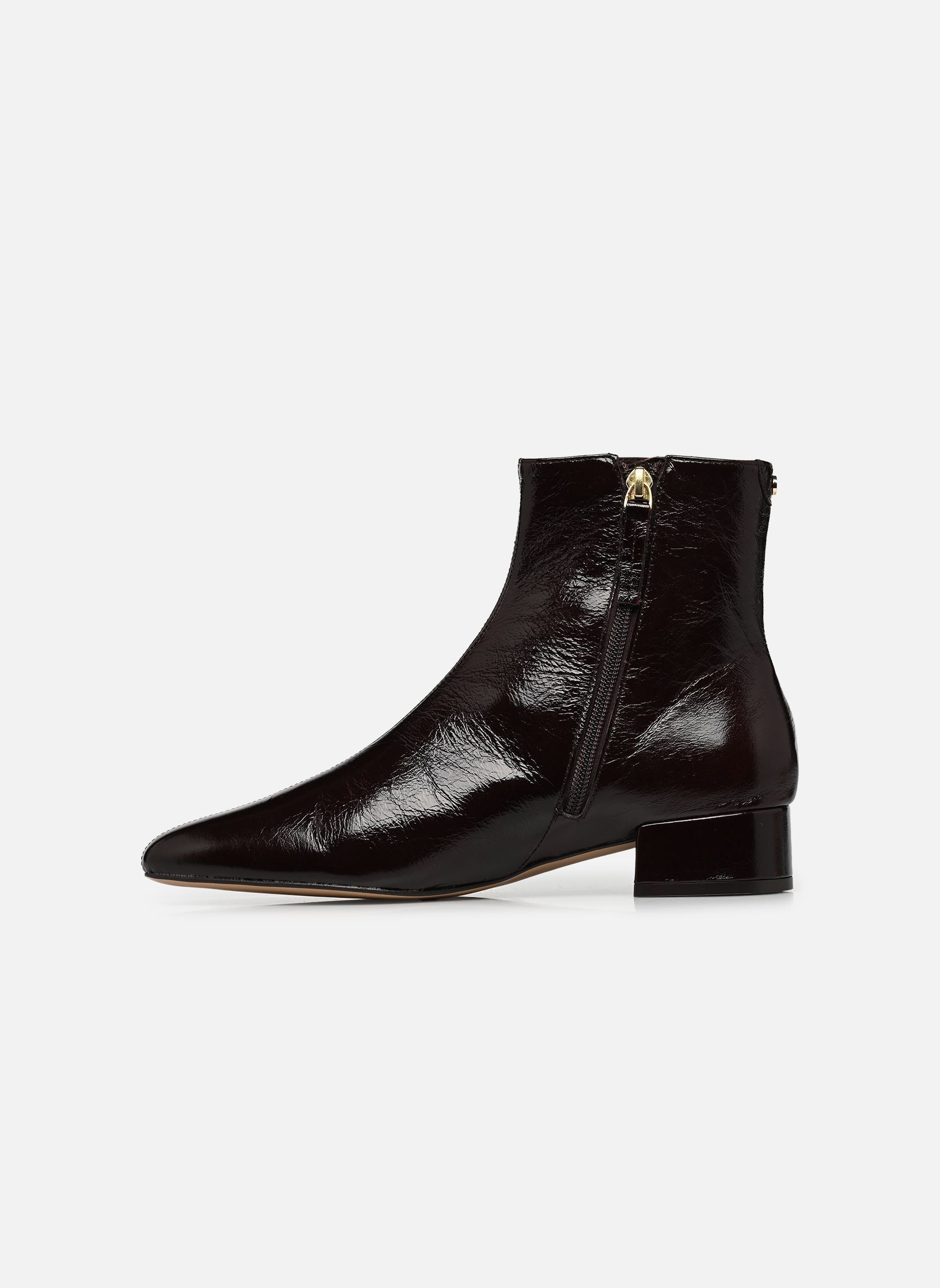 Enkellaarzen en boots MELLE dames bruin Bocage Enkellaarzen en boots MELLE dames bruin CUIR MARRON FONCE