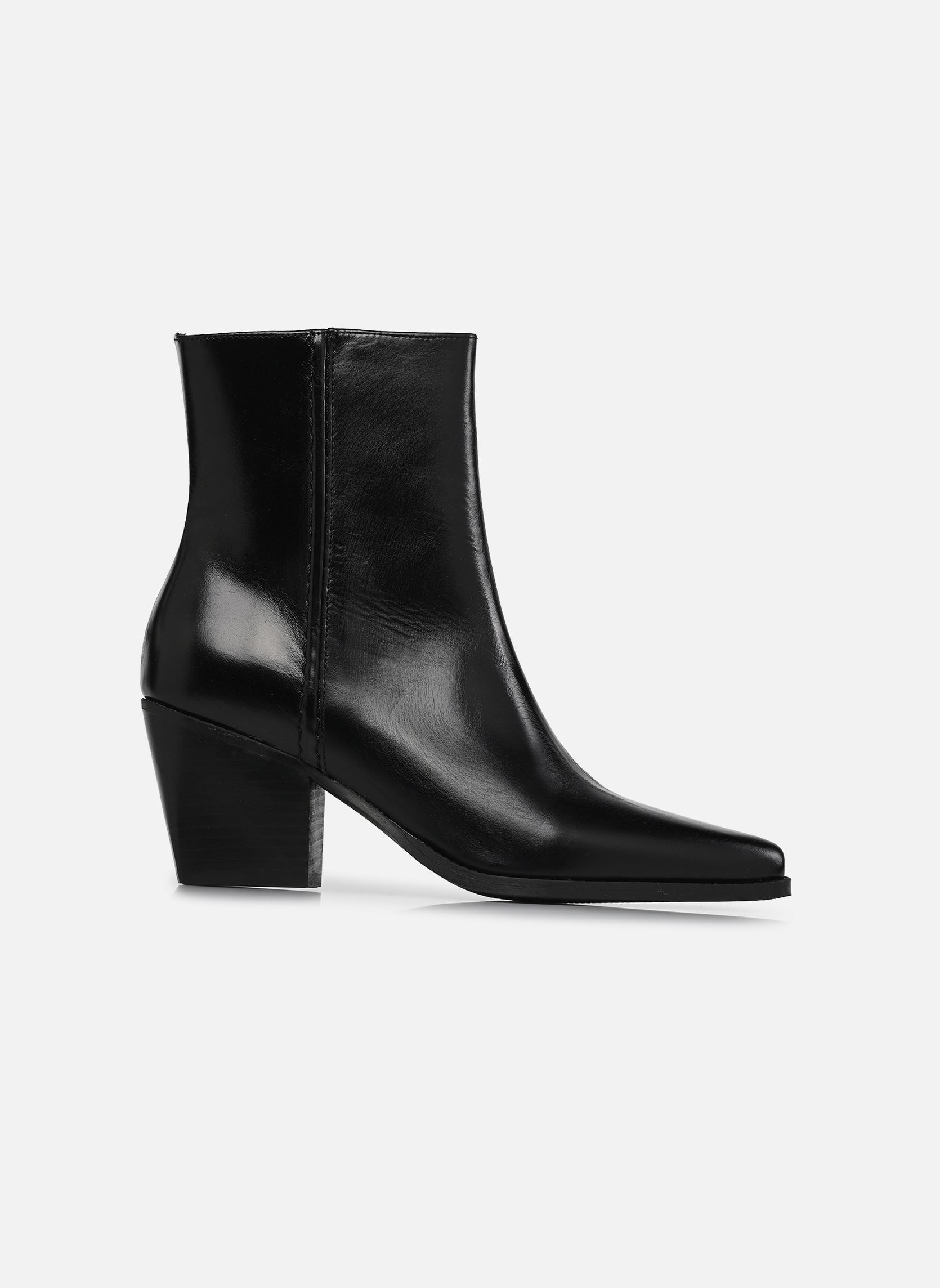 Bottines et boots THAIS femme noir Bocage Bottines et boots THAIS femme noir CUIR NOIR