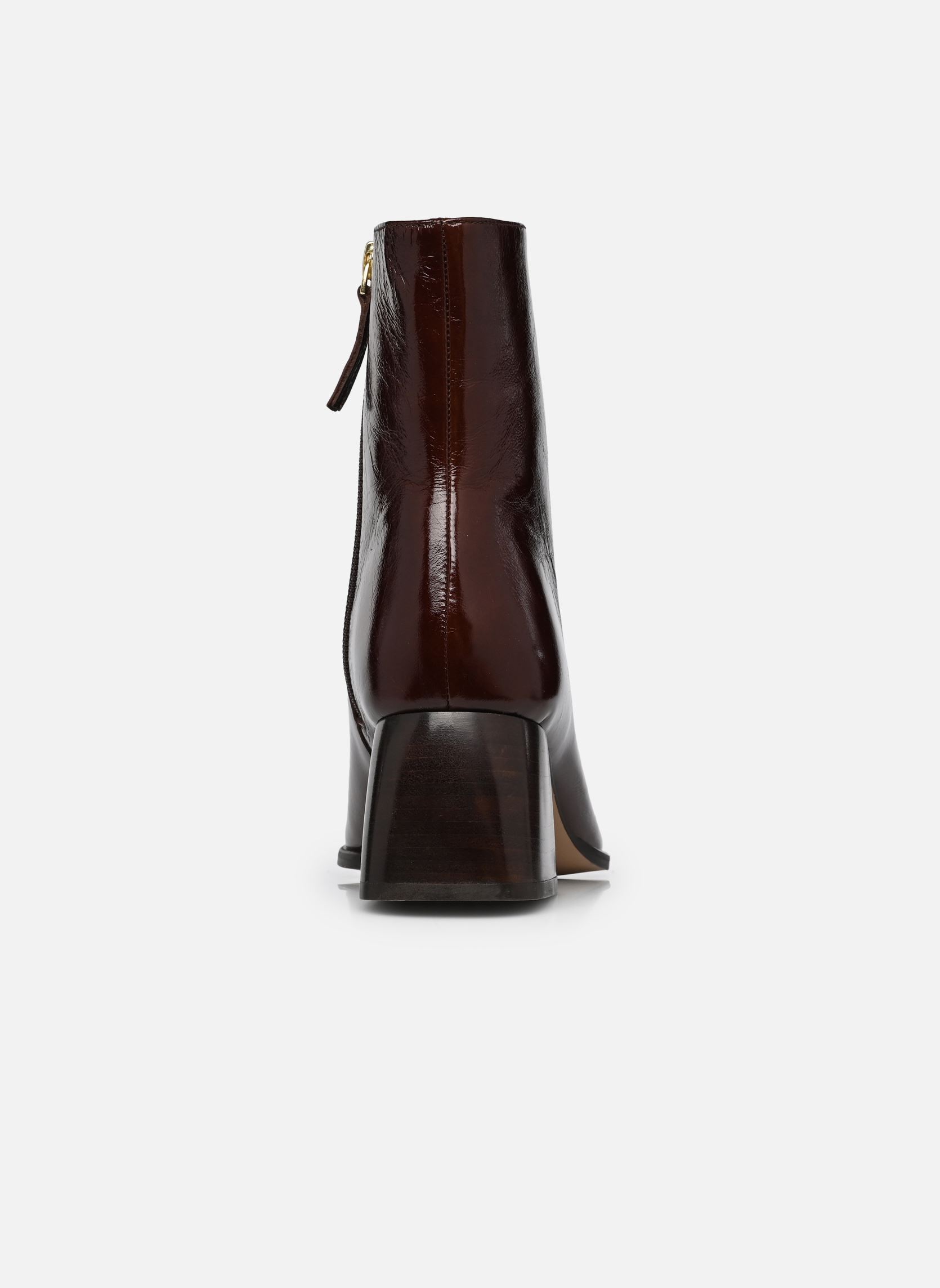 Enkellaarzen en boots TILYA dames bordeaux Bocage Enkellaarzen en boots TILYA dames bordeaux CUIR MARRON