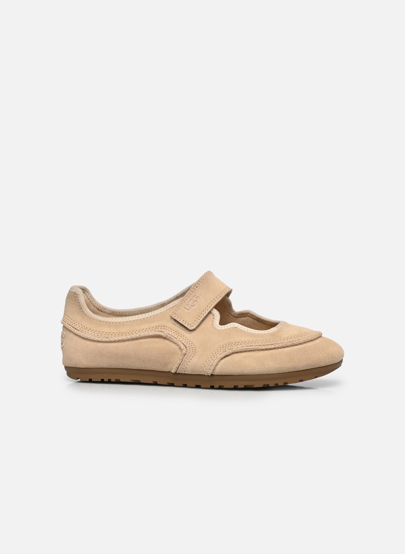 Baskets W Quill Mary Jane femme marron UGG Baskets W Quill Mary Jane femme marron SAND CASTLE