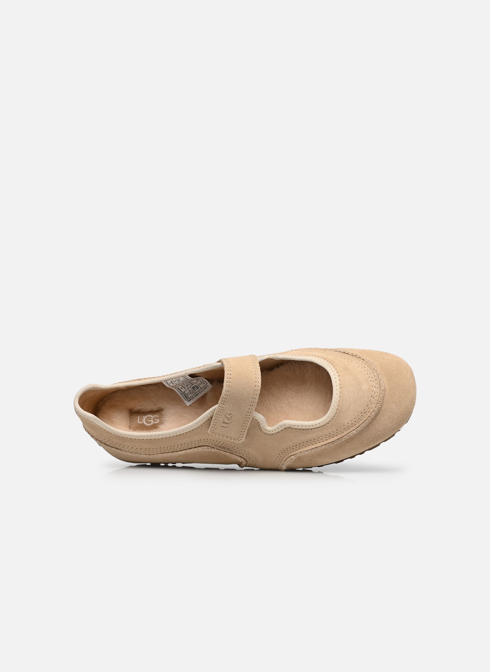 Baskets W Quill Mary Jane femme marron UGG Baskets W Quill Mary Jane femme marron SAND CASTLE
