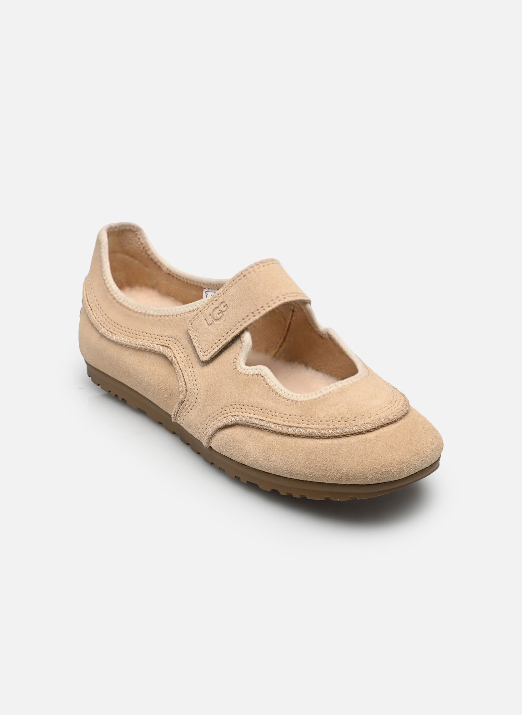 Baskets W Quill Mary Jane femme marron UGG Baskets W Quill Mary Jane femme marron SAND CASTLE