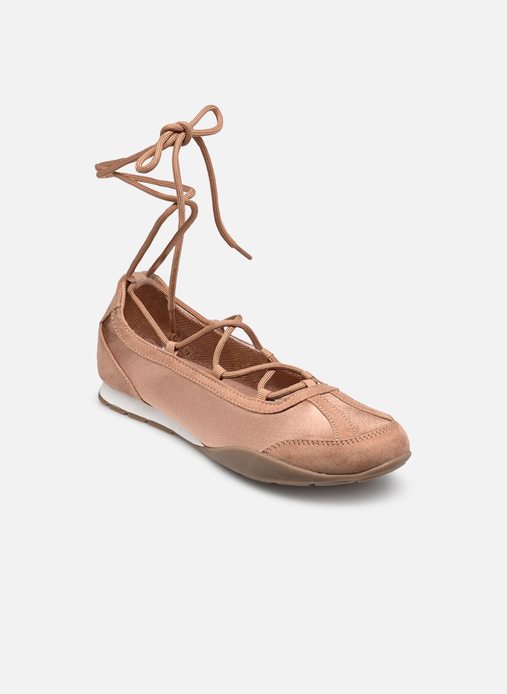 Ballerines ALLERINE femme rose Les Tropéziennes par M Belarbi Ballerines ALLERINE femme rose ROSE POUDRE