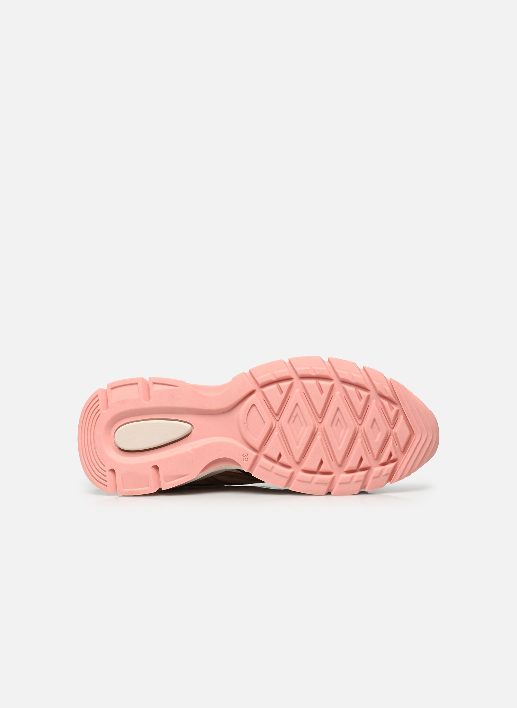 Sneakers ALPINE dames meerkleurig Les Tropéziennes par M Belarbi Sneakers ALPINE dames meerkleurig KAKI-ROSE