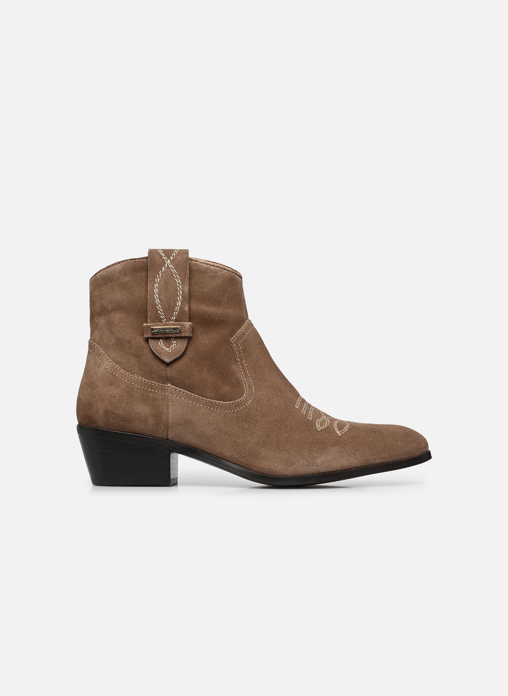 Enkellaarzen en boots LADY dames bruin Les Tropéziennes par M Belarbi Enkellaarzen en boots LADY dames bruin TAUPE