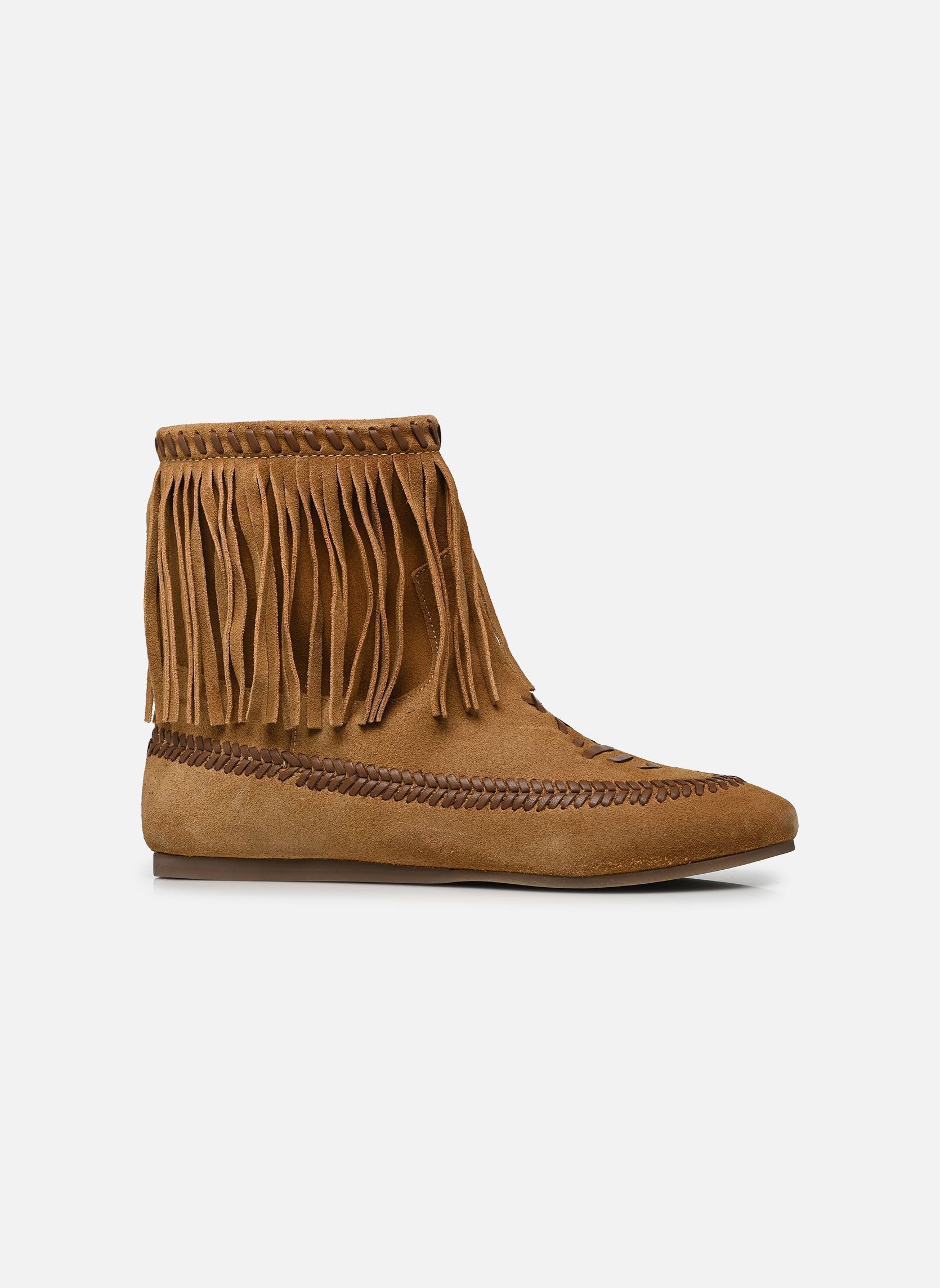 Enkellaarzen en boots SADENA dames bruin Les Tropéziennes par M Belarbi Enkellaarzen en boots SADENA dames bruin CAMEL