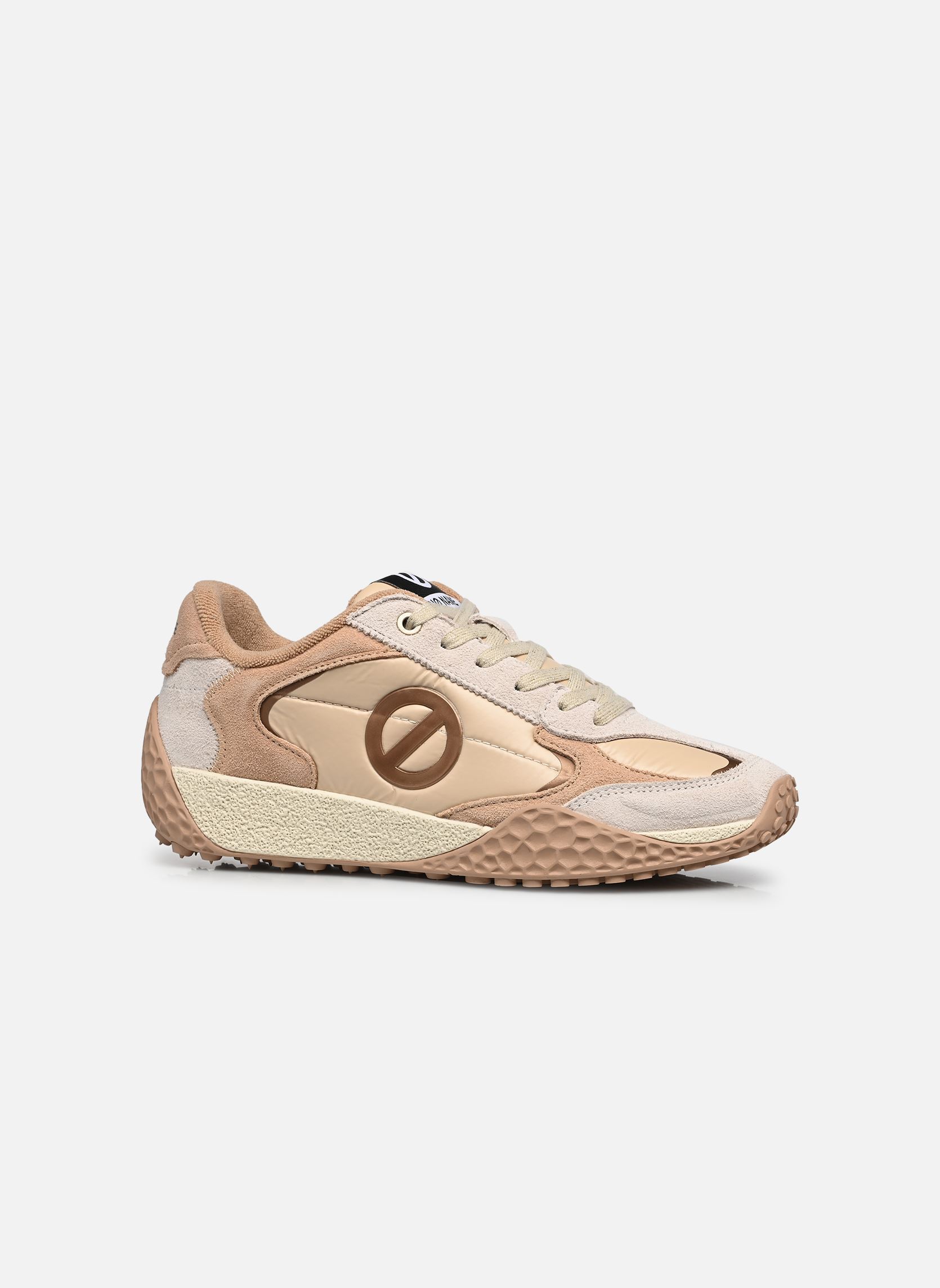 Sneakers Kate Sneaker dames beige No Name Sneakers Kate Sneaker dames beige NUDE/GOLD