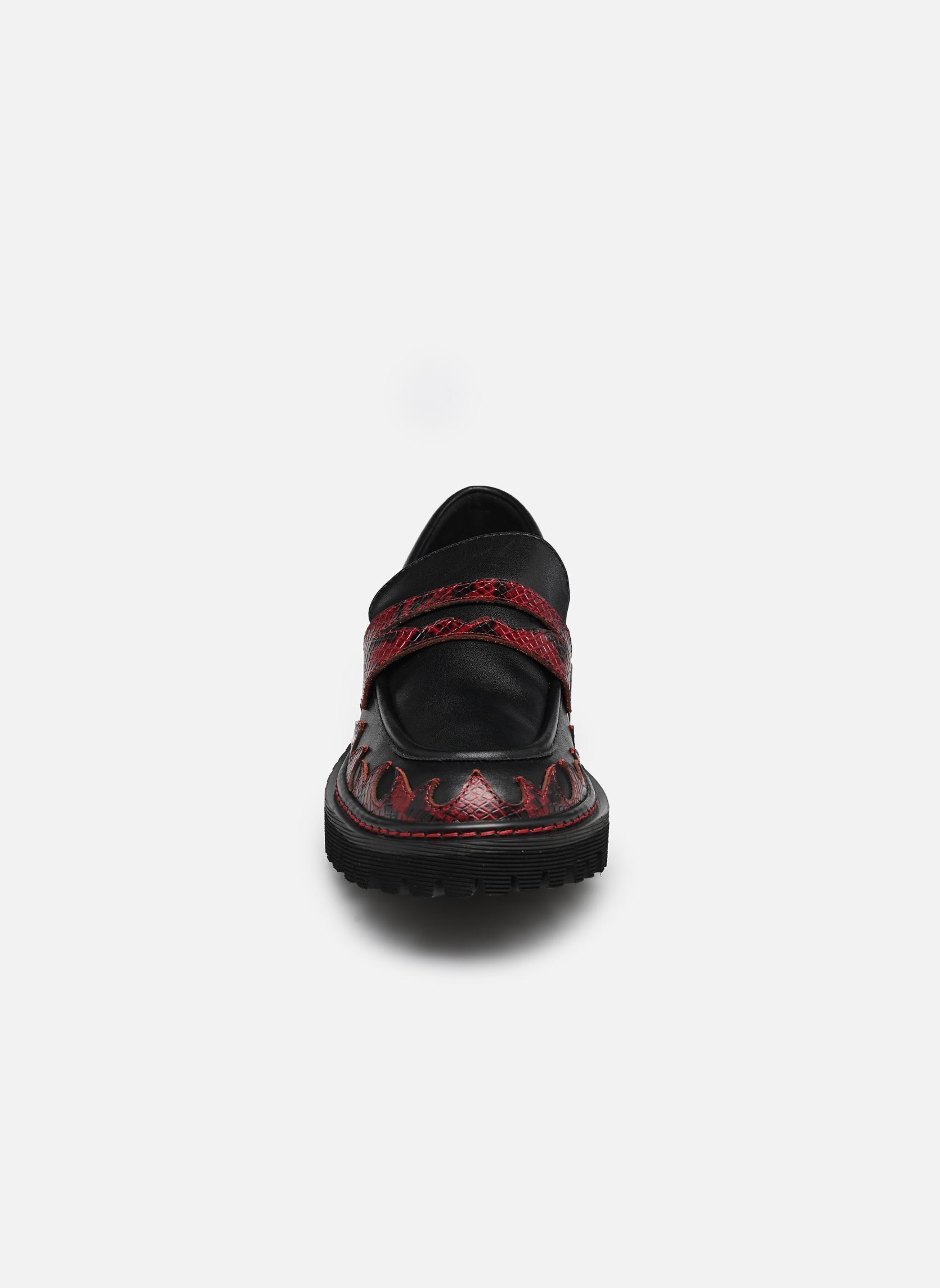 Chaussures de ville Mysen Loafer Flames W femme noir Schmoove Chaussures de ville Mysen Loafer Flames W femme noir BLACK/RED