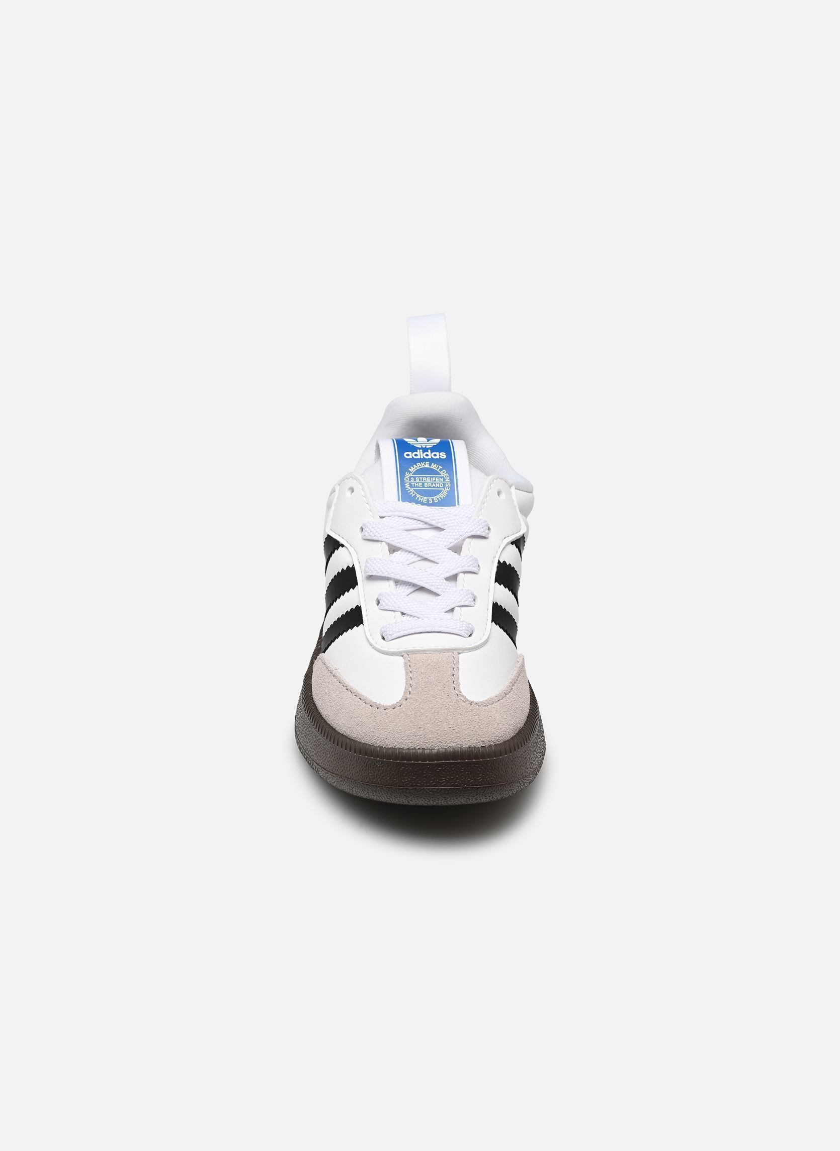 Baskets SAMBA QUICKON K blanc adidas originals Baskets SAMBA QUICKON K blanc FTWR WHITE