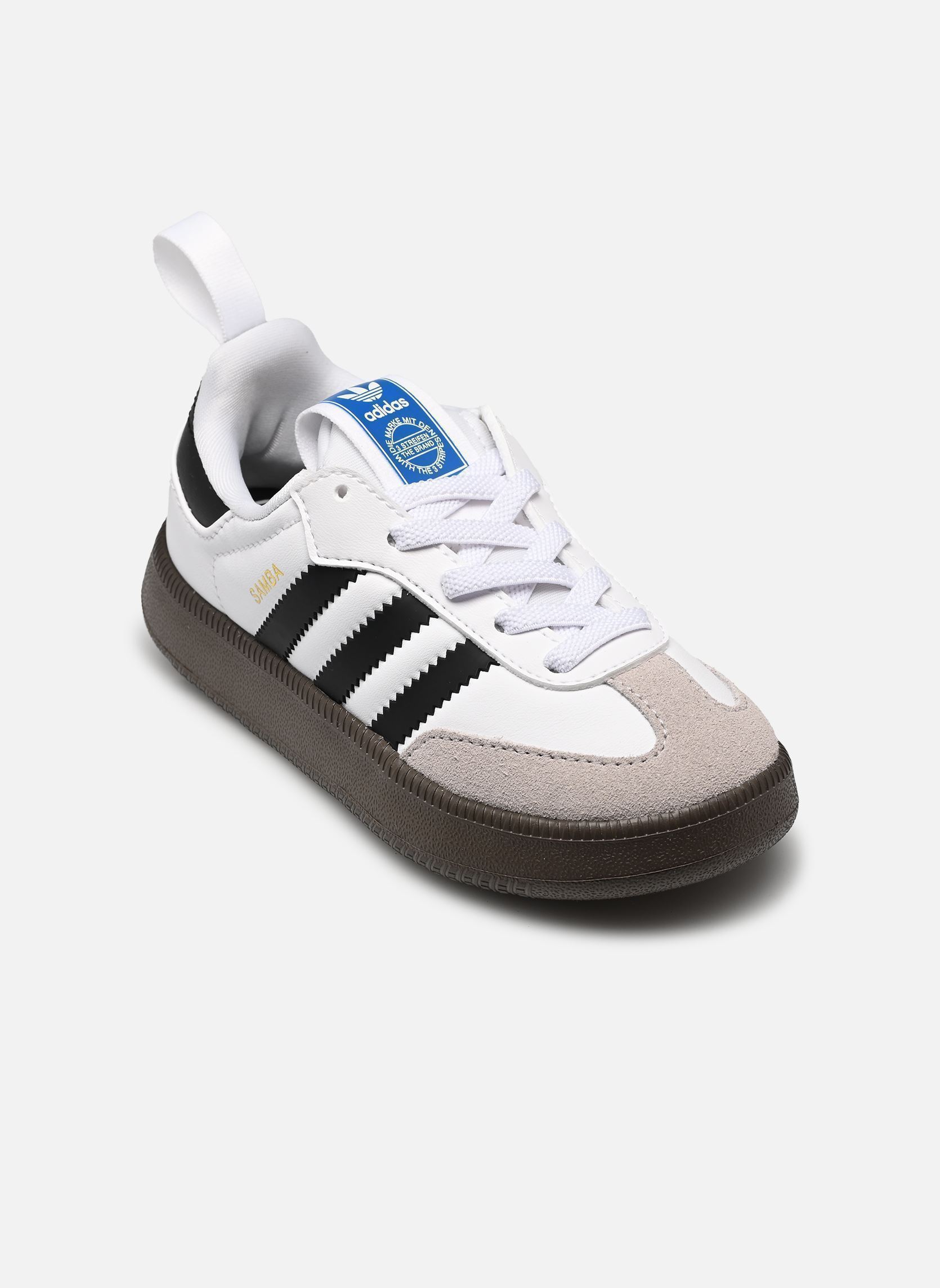 Baskets SAMBA QUICKON K blanc adidas originals Baskets SAMBA QUICKON K blanc FTWR WHITE