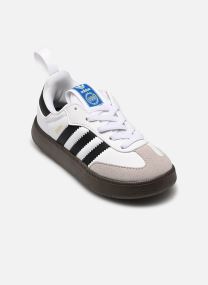 Baskets SAMBA QUICKON K blanc adidas originals Baskets SAMBA QUICKON K blanc FTWR WHITE