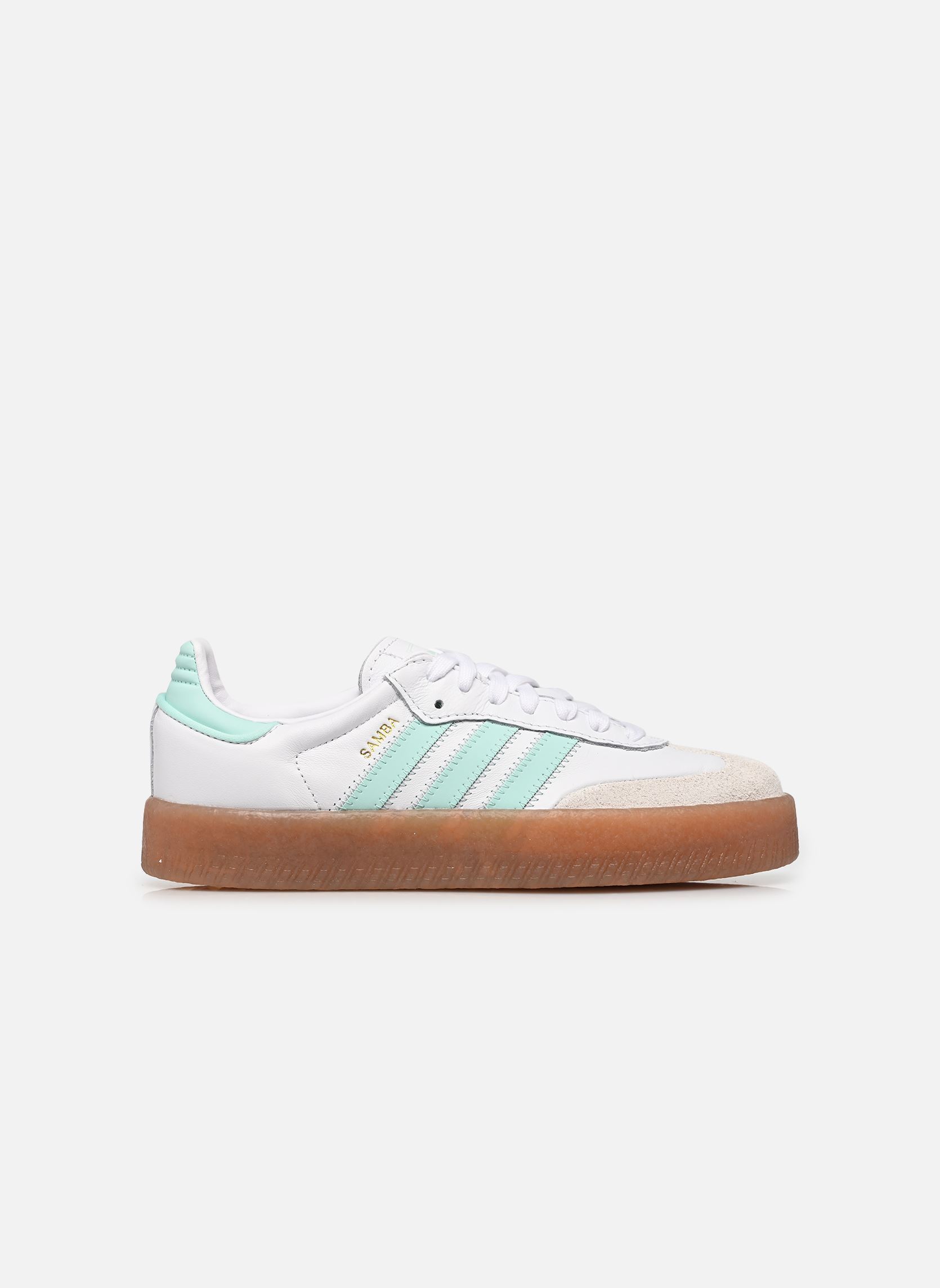 Baskets basses SAMBAE J blanc adidas originals Baskets basses SAMBAE J blanc FTWR WHITE