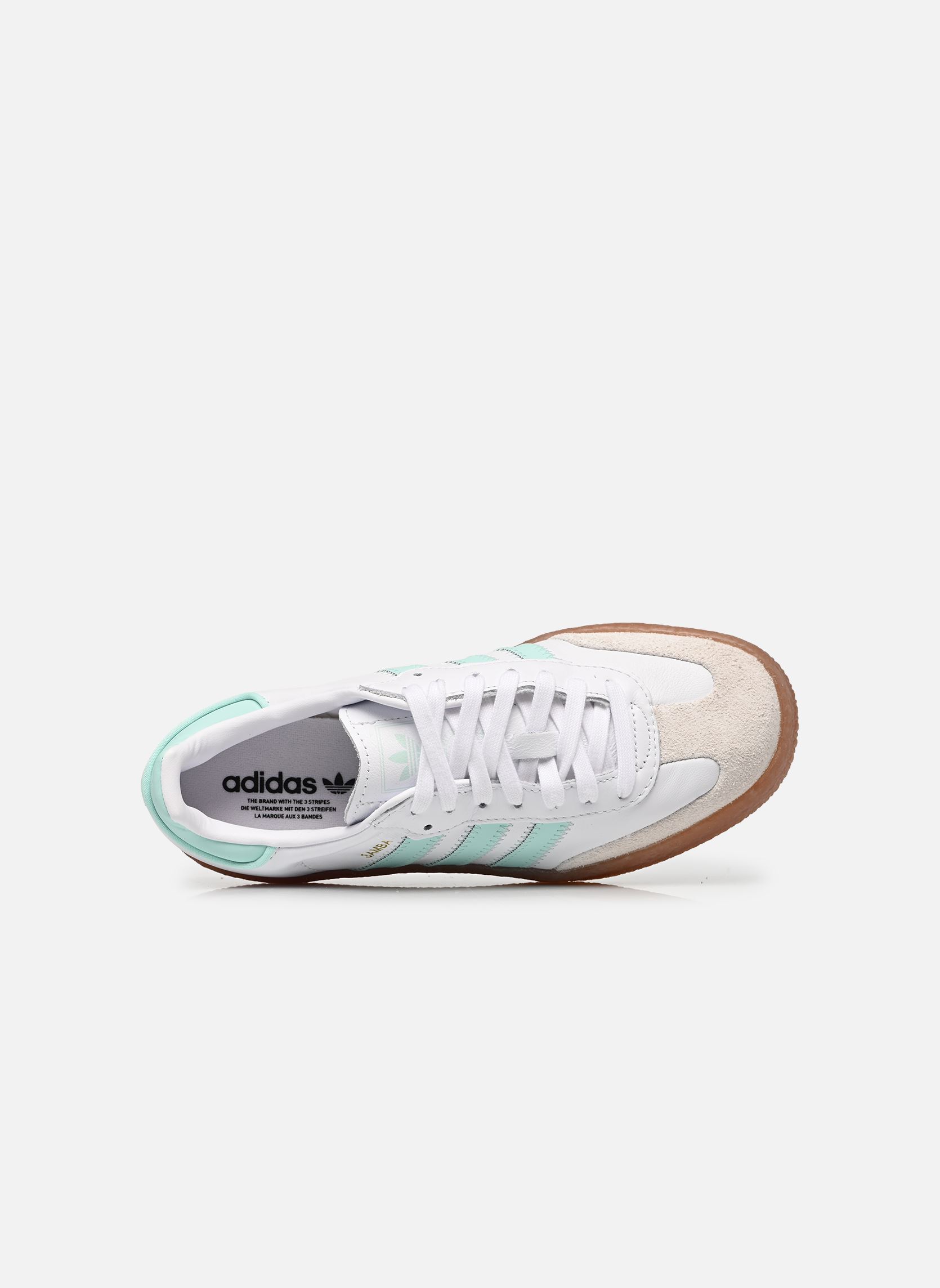 Baskets basses SAMBAE J blanc adidas originals Baskets basses SAMBAE J blanc FTWR WHITE