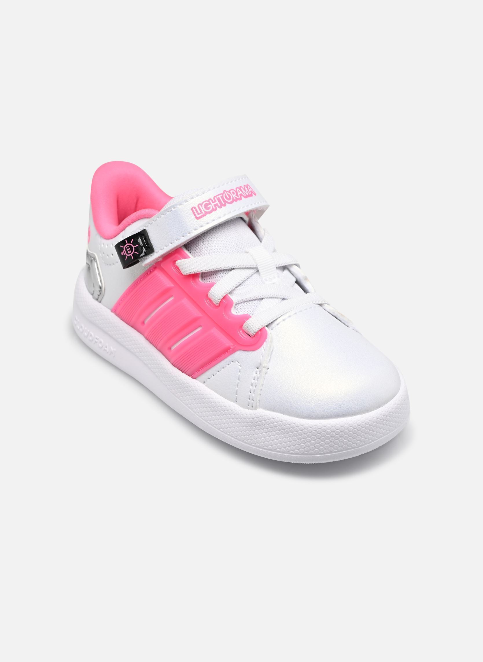Baskets basses enfant adidas LIGHTORAMA COURT EL I - vue 2