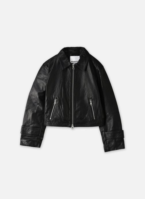 Rouge Edit Vestes et manteaux Roumagda L/S Leather Jacket femme noir
