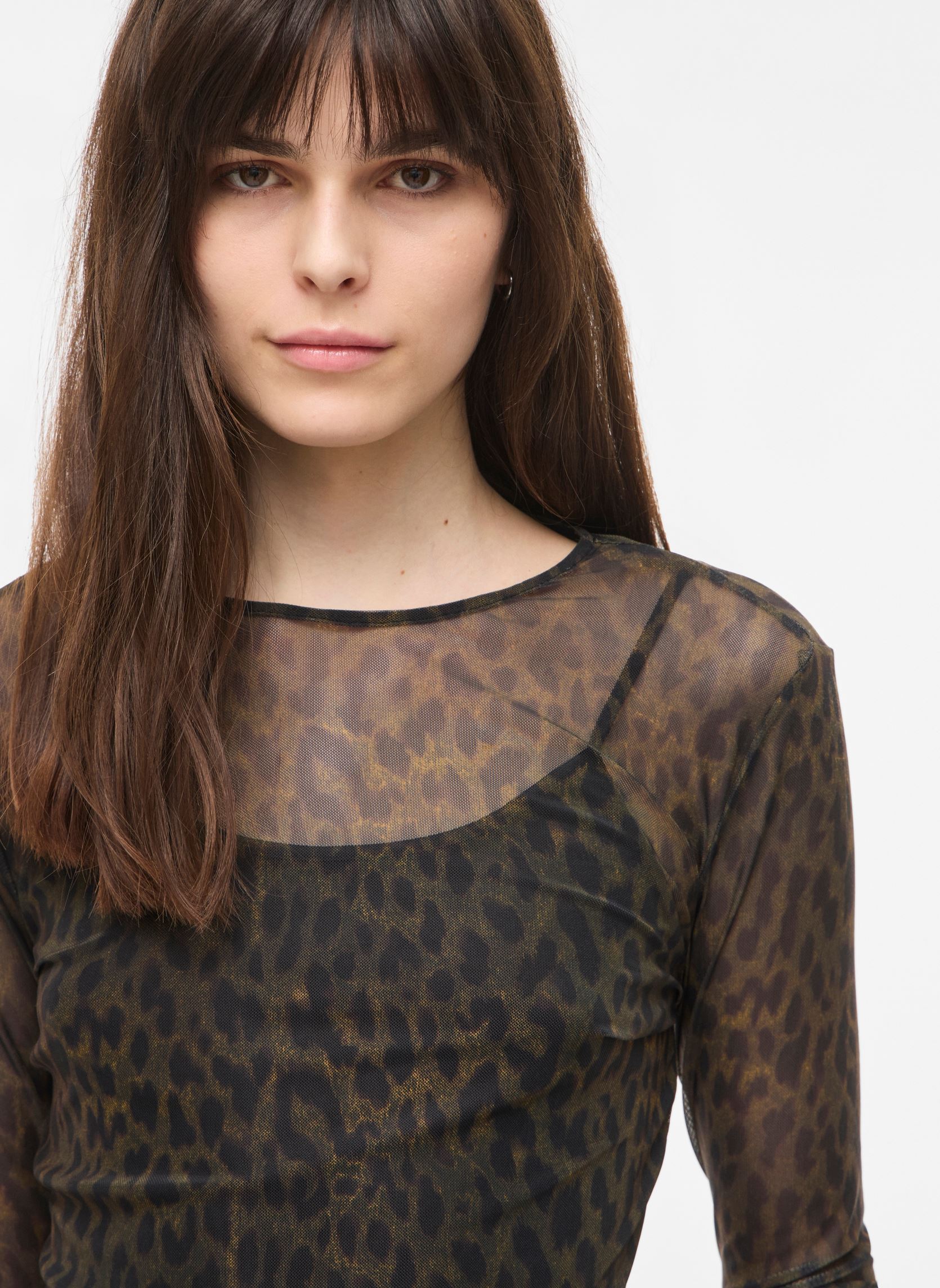Tops Roumessa L/S O-Neck Top/1 femme kaki Rouge Edit Tops Roumessa L/S O-Neck Top/1 femme kaki DULL GOLD
