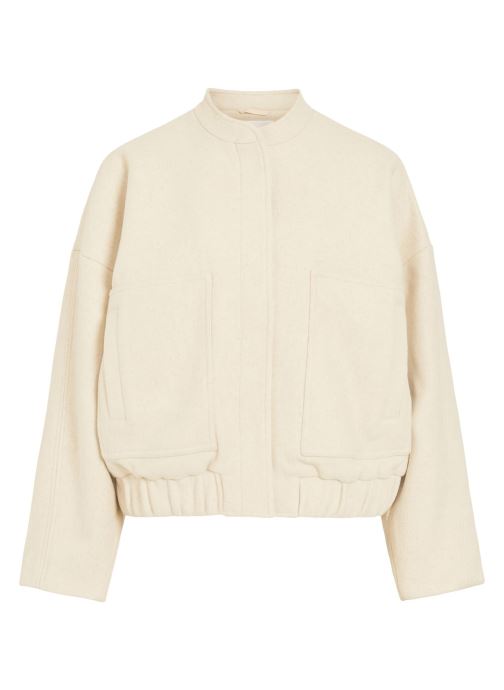 Rouge Edit Jacken und Mäntel Rounellie L/S Bomber Jacket/1 damen weiß