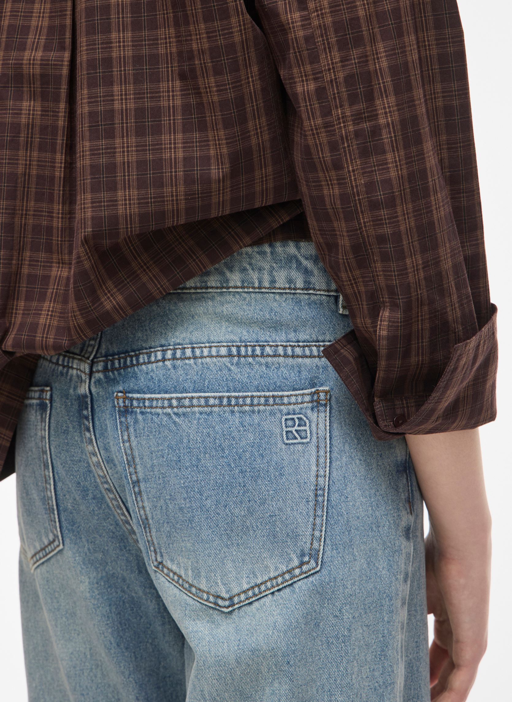Jeans Routiana Rw Fl Wf Jeans femme bleu Rouge Edit Jeans Routiana Rw Fl Wf Jeans femme bleu LIGHT BLUE DENIM