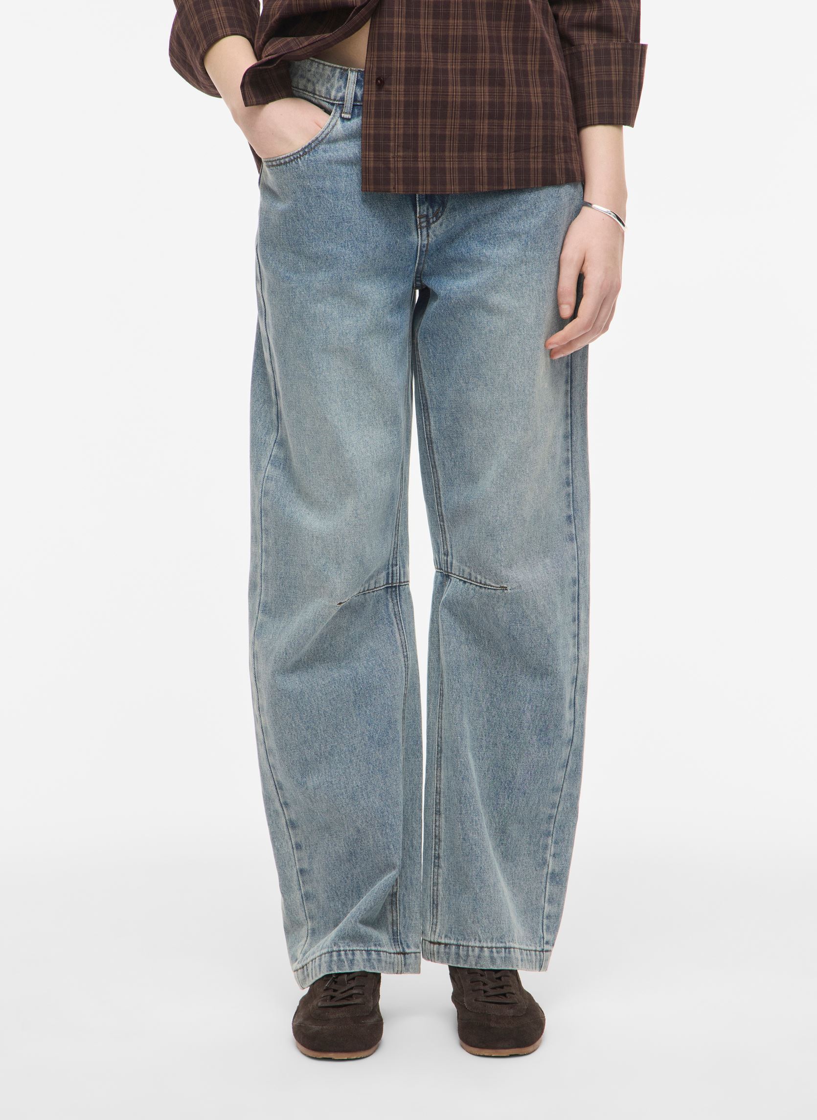 Jeans Routiana Rw Fl Wf Jeans femme bleu Rouge Edit Jeans Routiana Rw Fl Wf Jeans femme bleu LIGHT BLUE DENIM