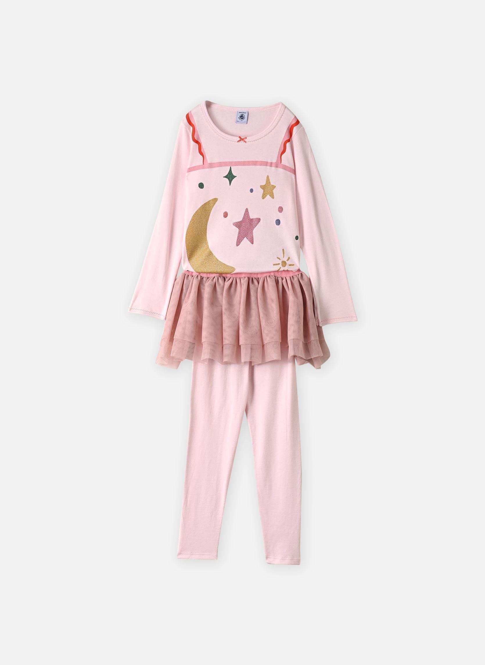 Schlafanzug-Sets Pyjama Fille mädchen rosa Petit Bateau Schlafanzug-Sets Pyjama Fille mädchen rosa BARELY