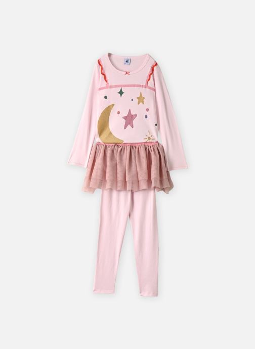 Petit Bateau Schlafanzug-Sets Pyjama Fille mädchen rosa