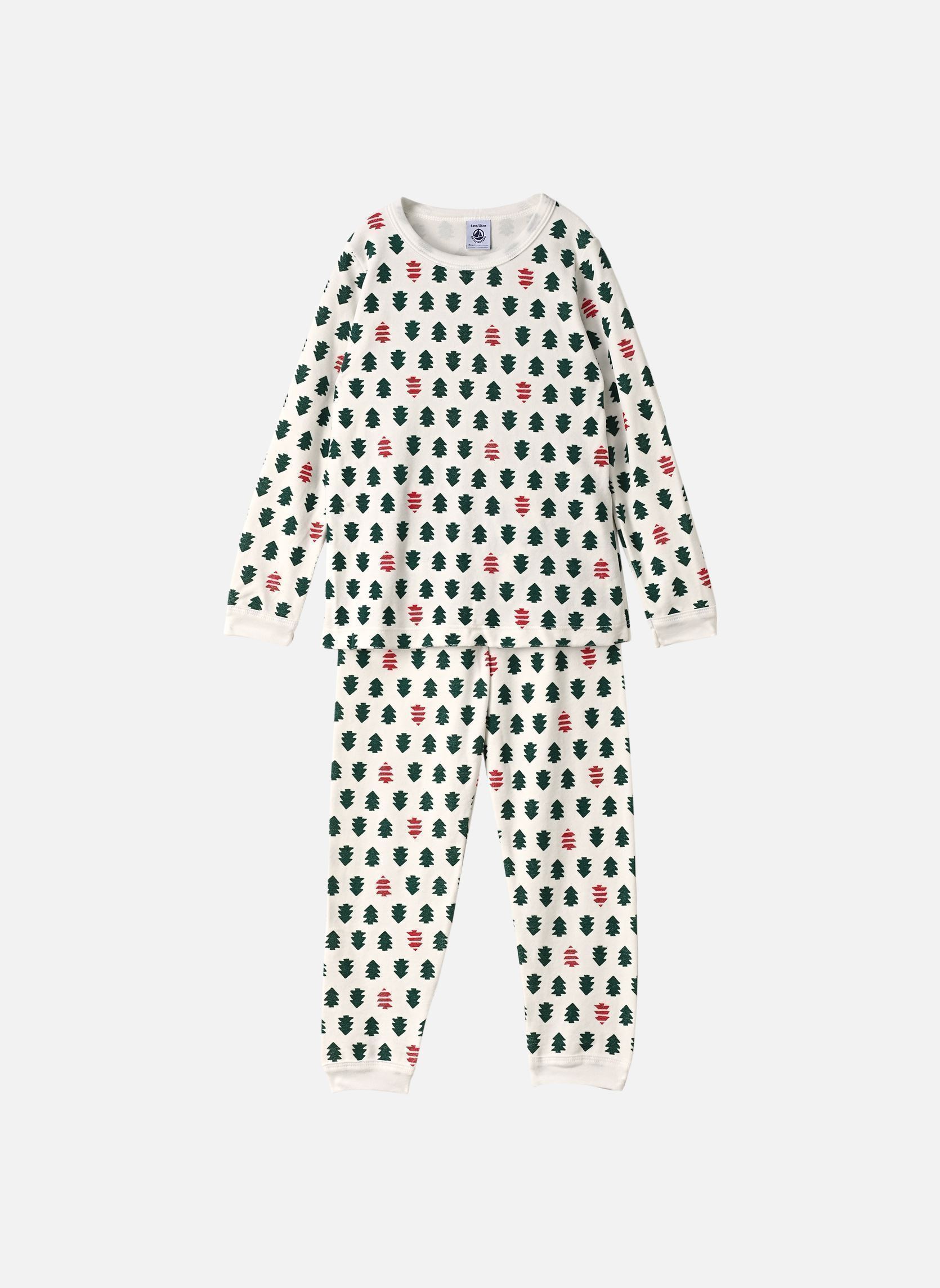 Ensembles de pyjamas Pyjama Garçon Sapin garçon blanc Petit Bateau Ensembles de pyjamas Pyjama Garçon Sapin garçon blanc MARSHMALLOW/MULTICO