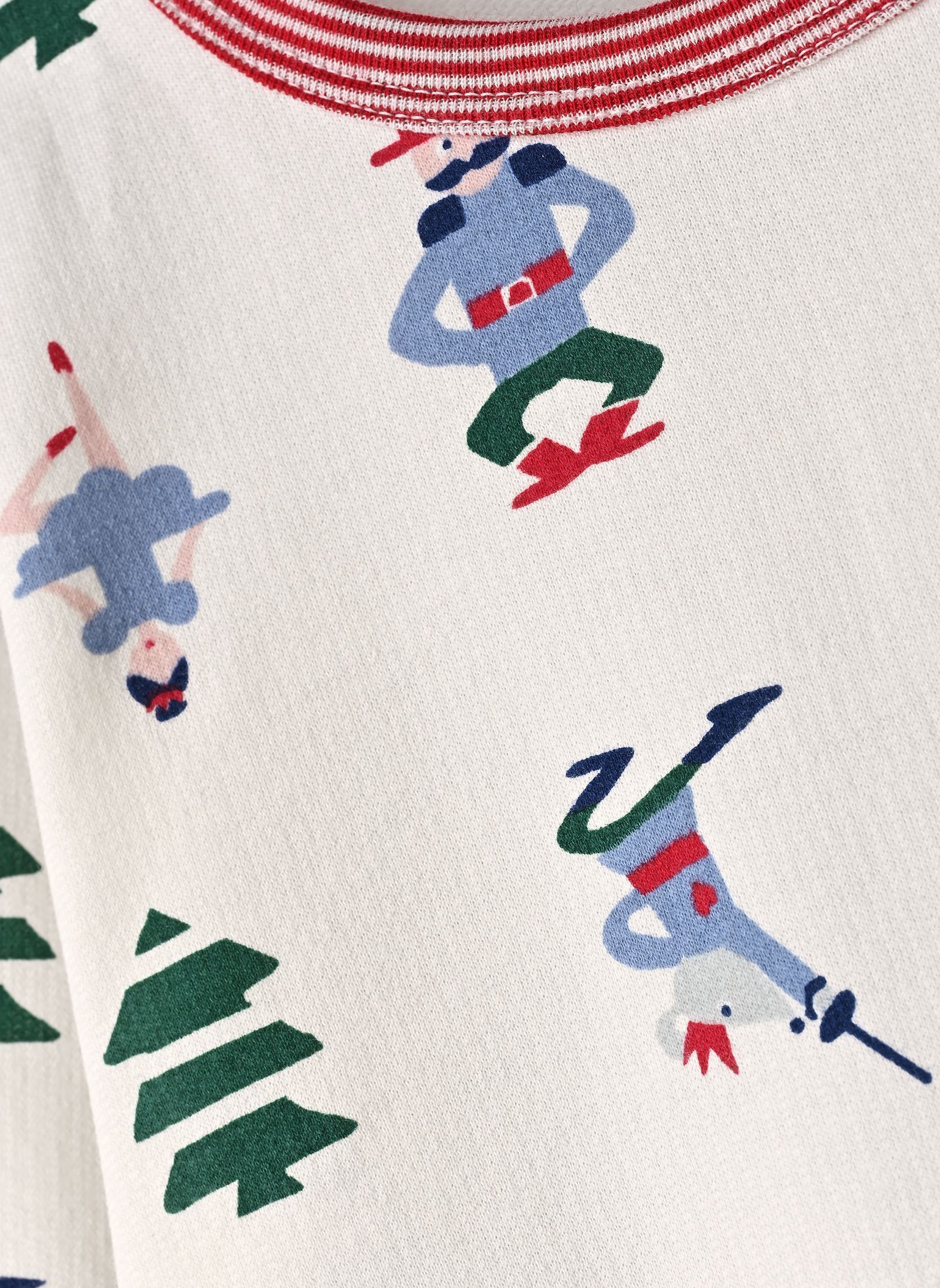 Ensembles de pyjamas Pyjama Noel Fille fille blanc Petit Bateau Ensembles de pyjamas Pyjama Noel Fille fille blanc MARSHMALLOW/MULTICO