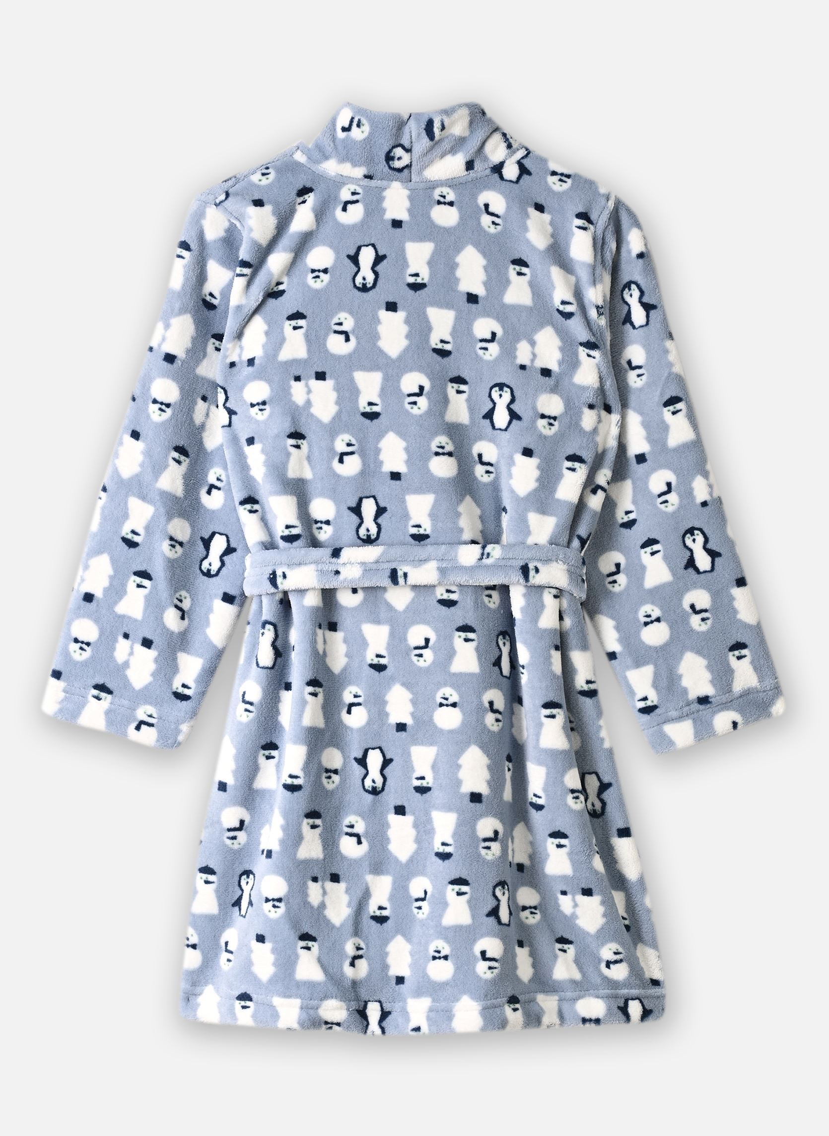 Badjassen en badcapes ROBE DE CHAMBRE_VDN Garçon jongens blauw Petit Bateau Badjassen en badcapes ROBE DE CHAMBRE_VDN Garçon jongens blauw POLAIRE/MULTICO