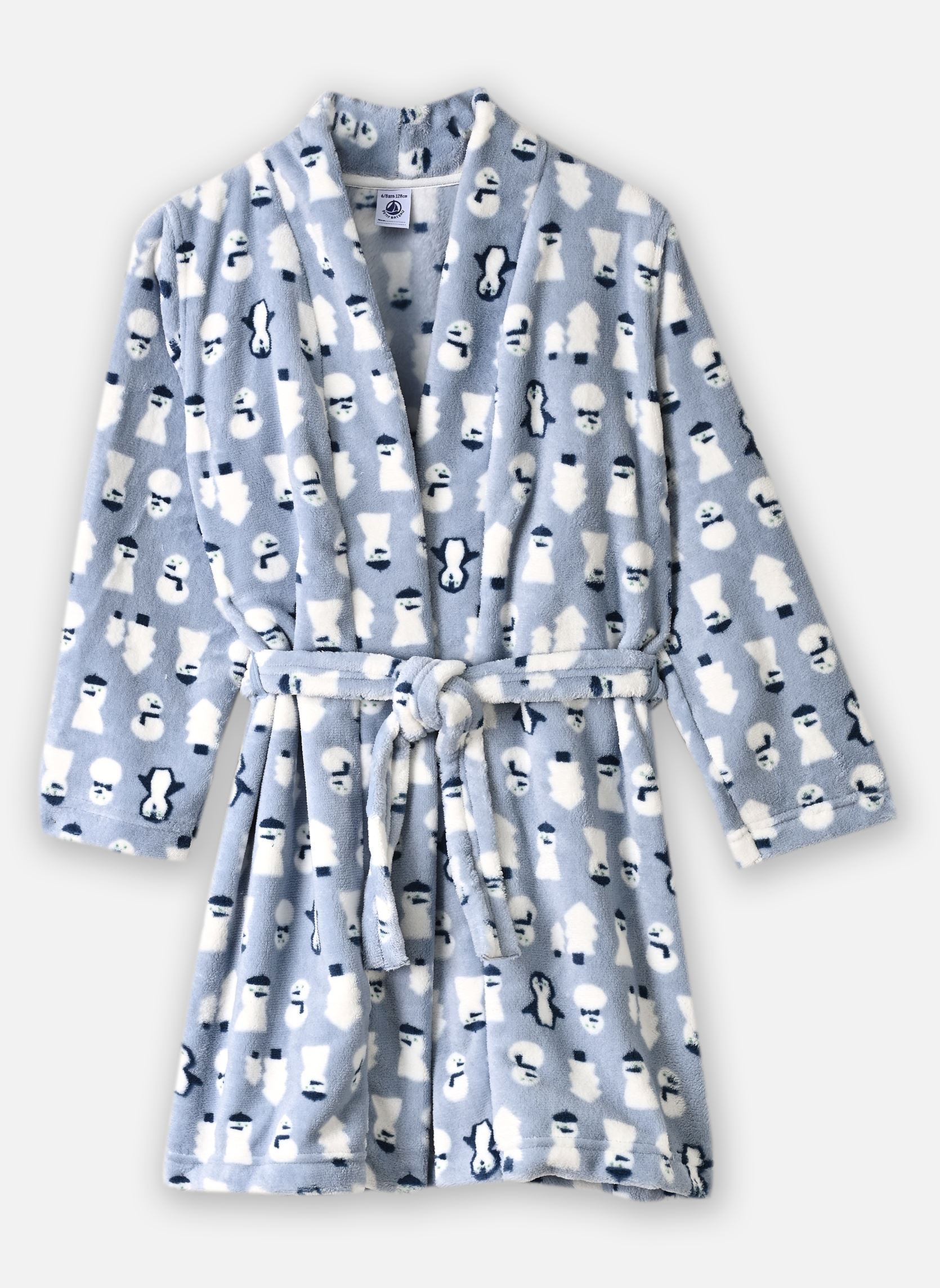 Badjassen en badcapes ROBE DE CHAMBRE_VDN Garçon jongens blauw Petit Bateau Badjassen en badcapes ROBE DE CHAMBRE_VDN Garçon jongens blauw POLAIRE/MULTICO