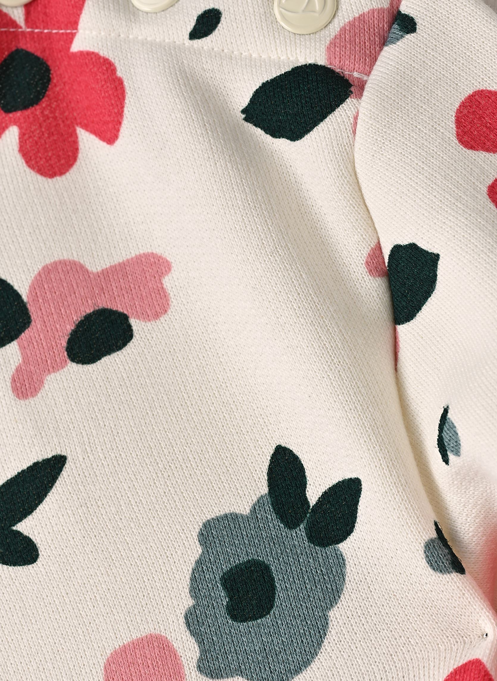 Jurken ROBE ML meisjes beige Petit Bateau Jurken ROBE ML meisjes beige MILK/MULTICO