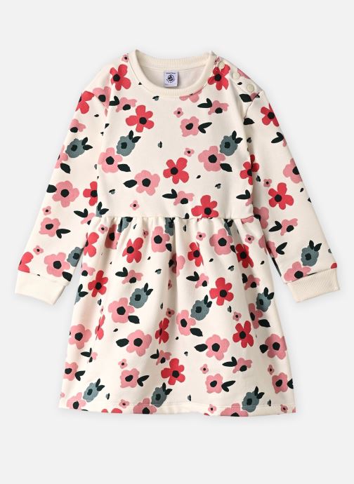 Petit Bateau Jurken ROBE ML meisjes beige