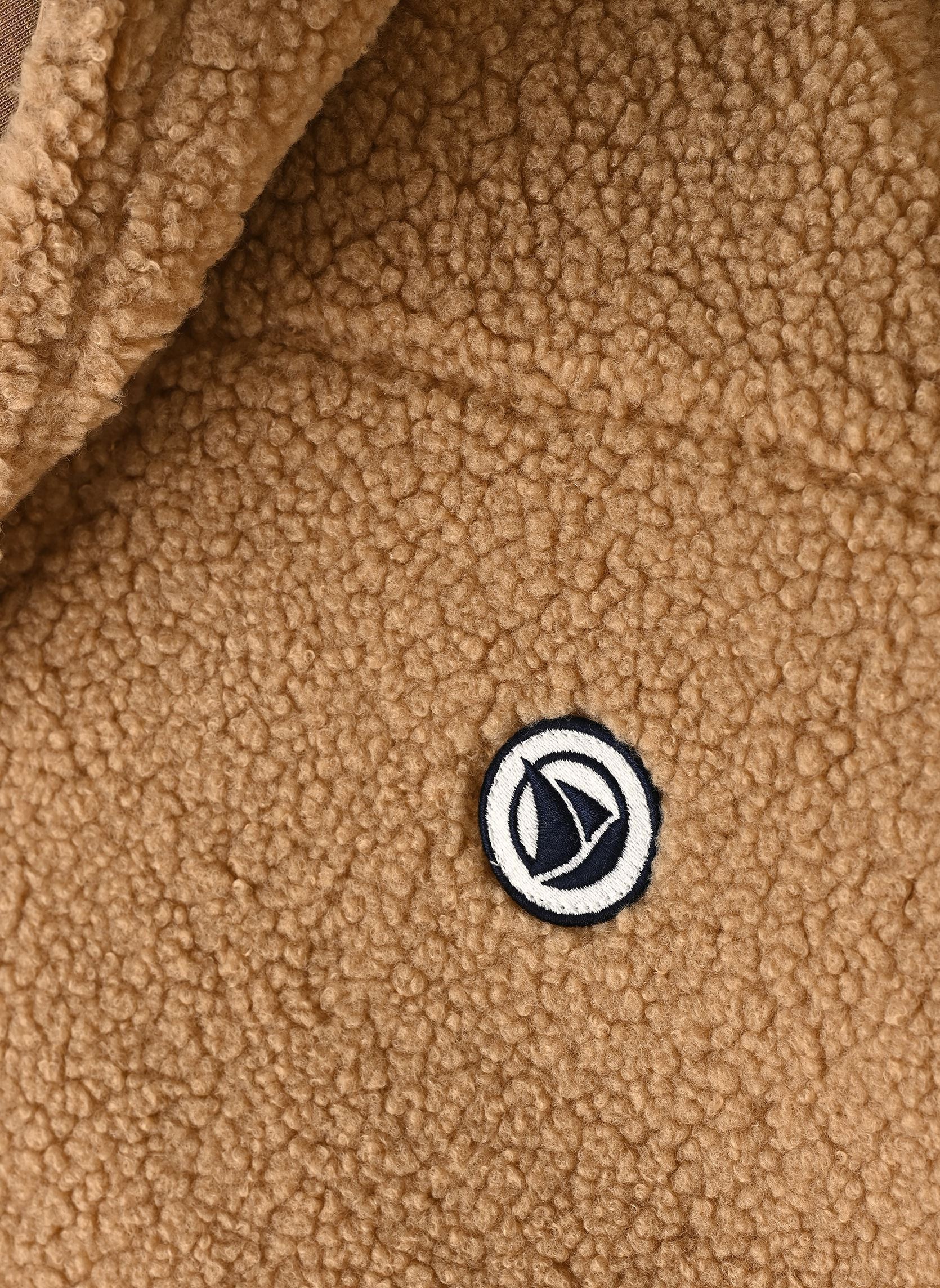 Sweats SWEATSHIRT A CAPUCHE-A0GND01 garçon camel Petit Bateau Sweats SWEATSHIRT A CAPUCHE-A0GND01 garçon camel LATTE