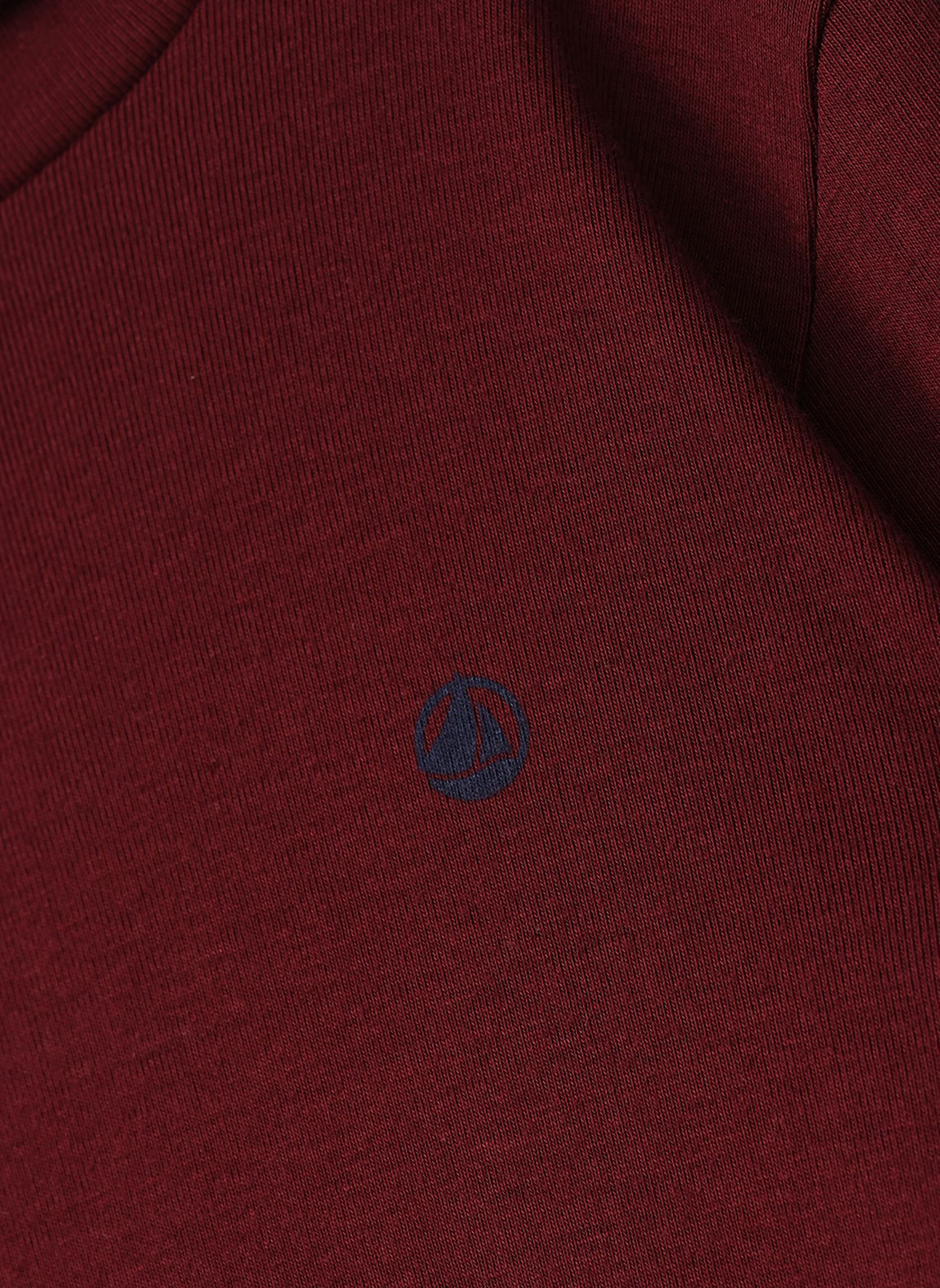 T-shirts Sous Pull ML A0GVF65 jongens bordeaux Petit Bateau T-shirts Sous Pull ML A0GVF65 jongens bordeaux TRUFFE