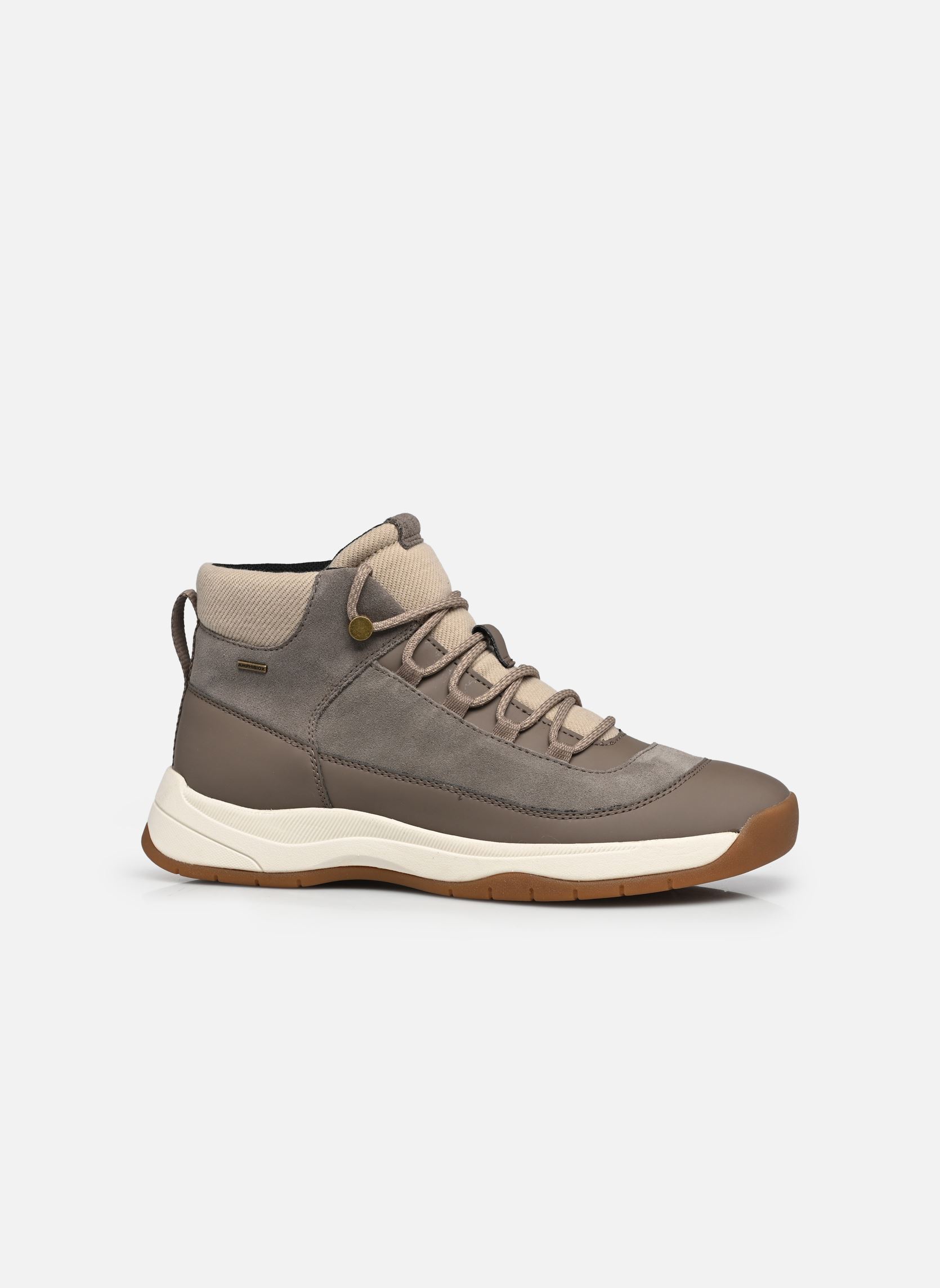 Sneakers D BERINIKE B ABX dames bruin Geox Sneakers D BERINIKE B ABX dames bruin DOVE GREY/SAND
