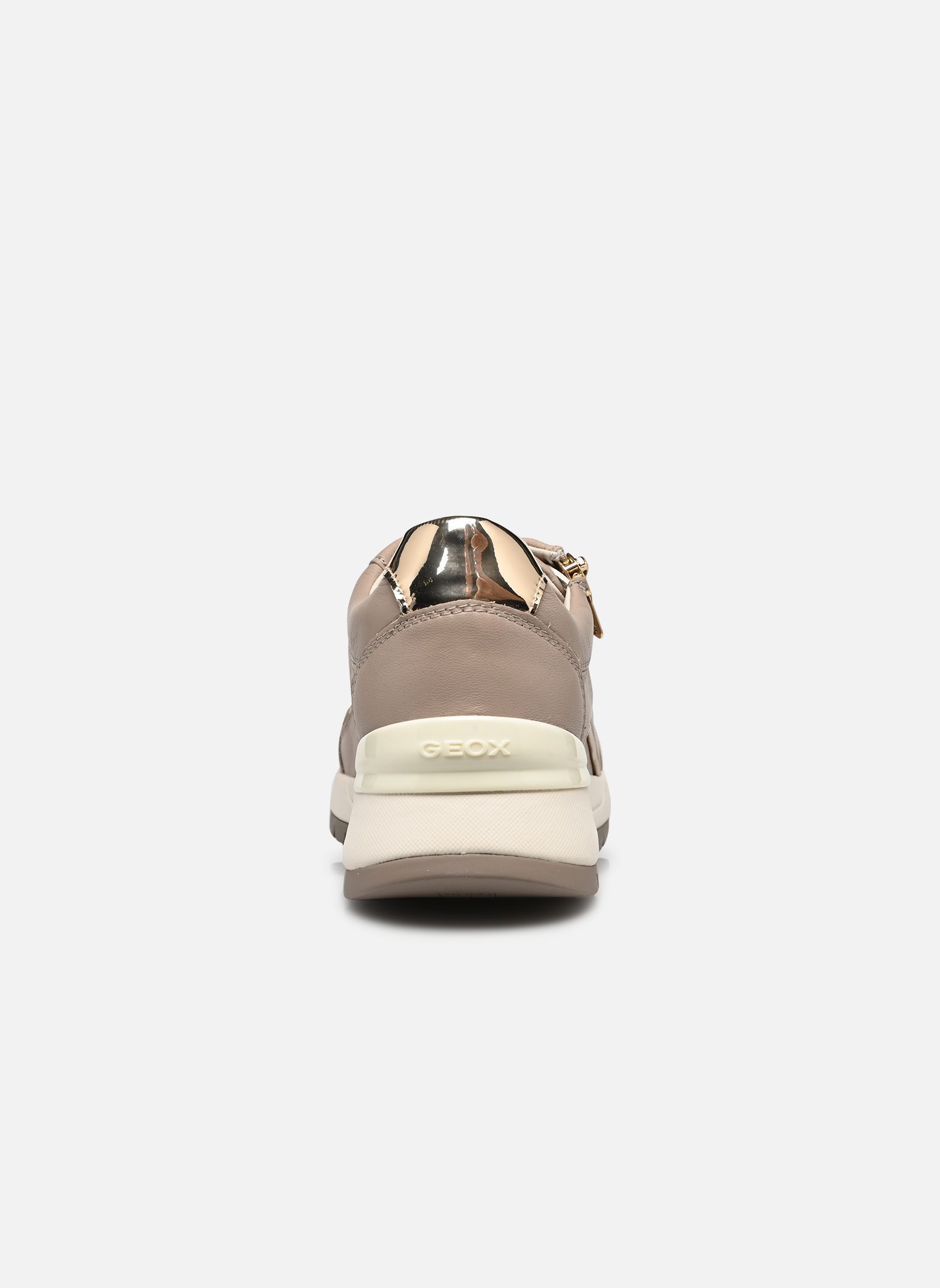 Baskets D DESYA BNC femme beige Geox Baskets D DESYA BNC femme beige BEIGE/OR CLAIR