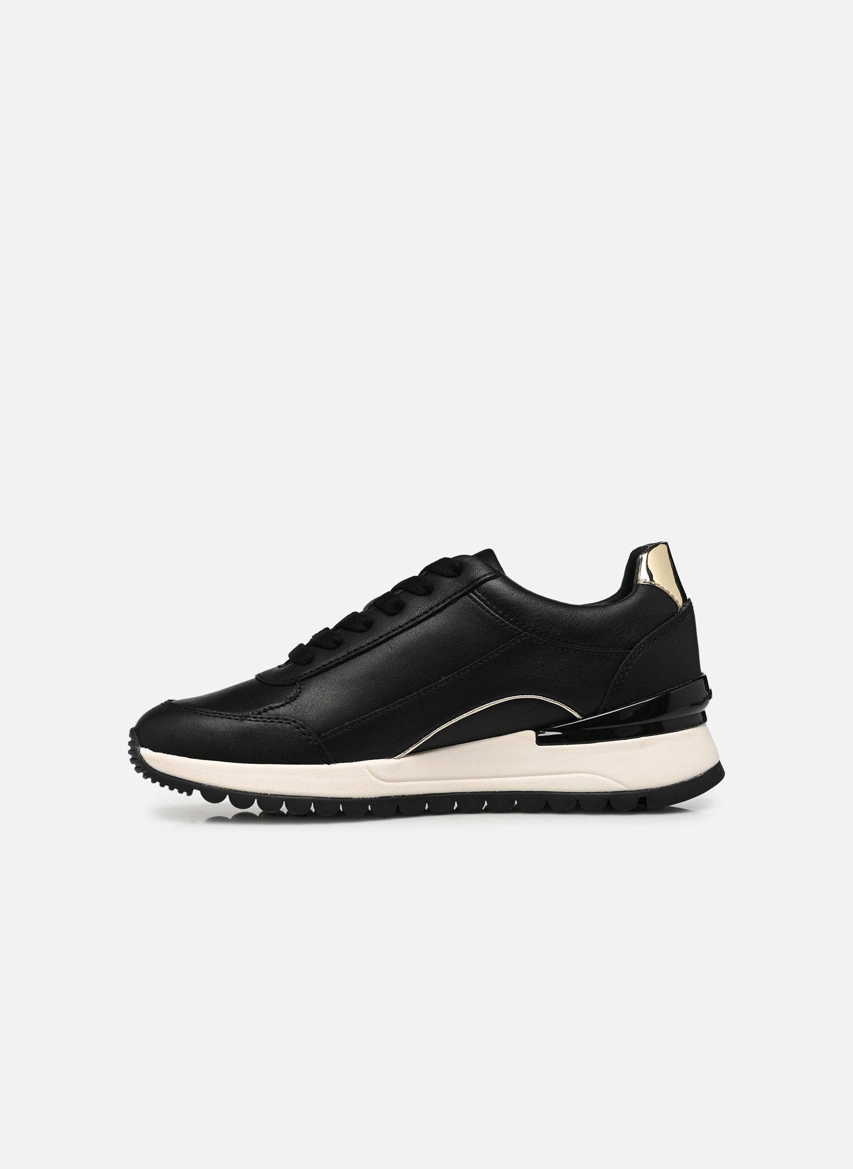 Sneakers D DESYA BNC dames zwart Geox Sneakers D DESYA BNC dames zwart BLACK/LIGHT GOLD