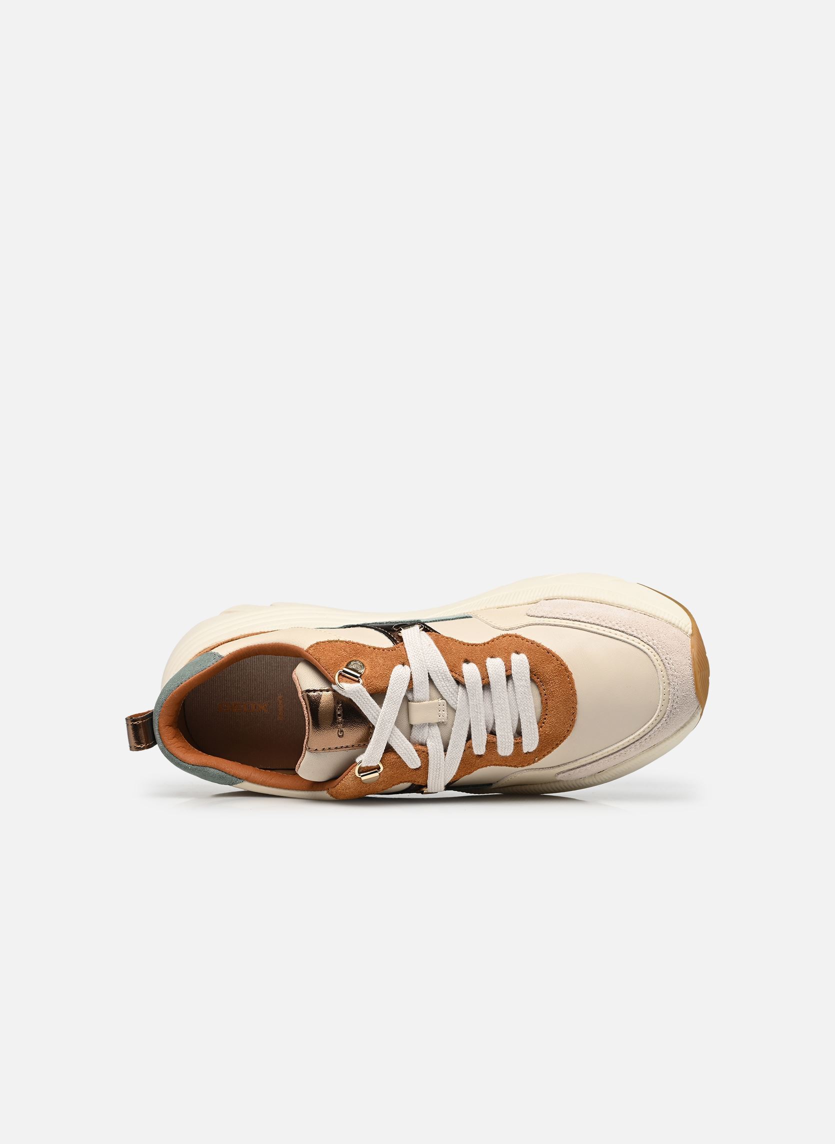 Baskets D DIAMANTA femme multicolore Geox Baskets D DIAMANTA femme multicolore WHISKY/LIGHT SAND