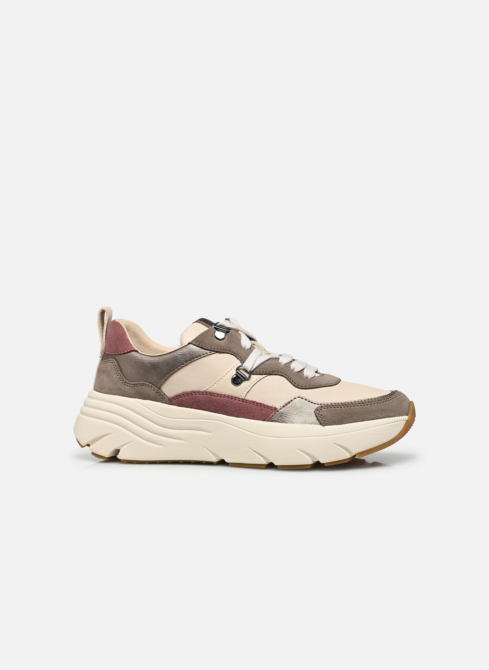 Baskets D DIAMANTA femme multicolore Geox Baskets D DIAMANTA femme multicolore DOVE GREY/SAND