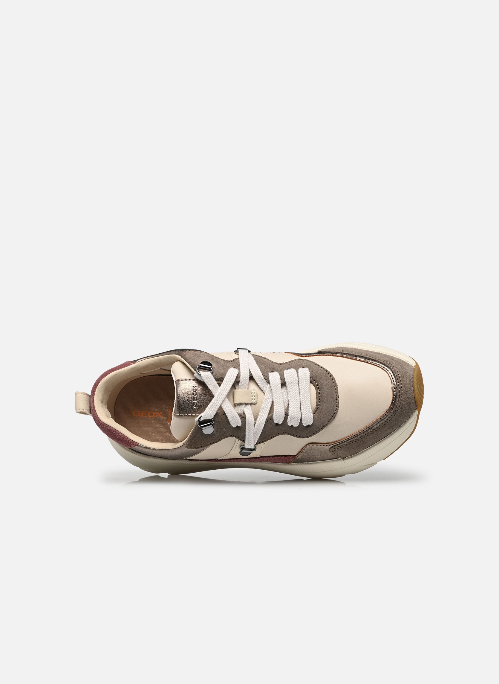 Baskets D DIAMANTA femme multicolore Geox Baskets D DIAMANTA femme multicolore DOVE GREY/SAND