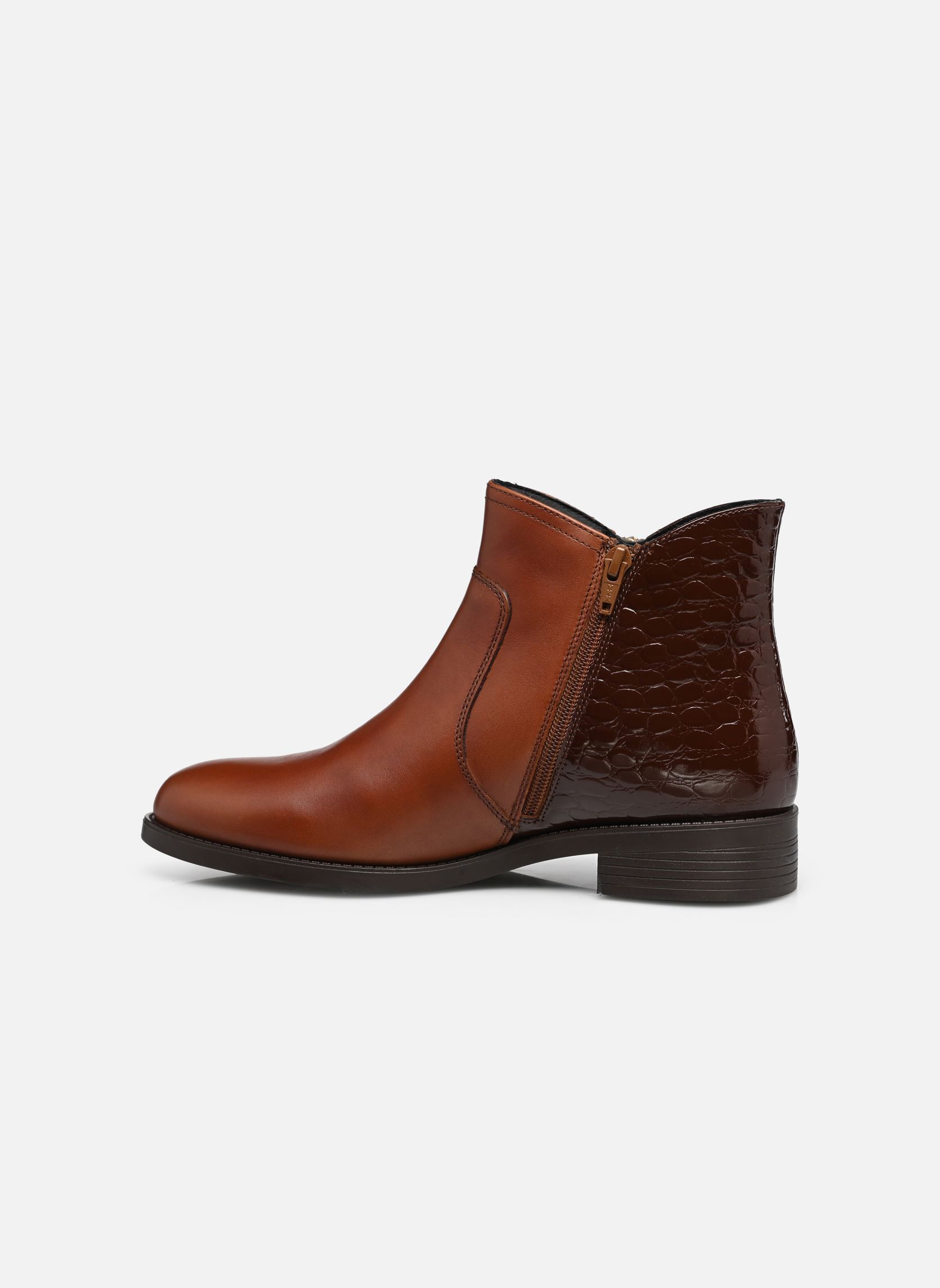 Stiefeletten und Stiefel D ESMEENA A damen braun Geox Stiefeletten und Stiefel D ESMEENA A damen braun BRUN