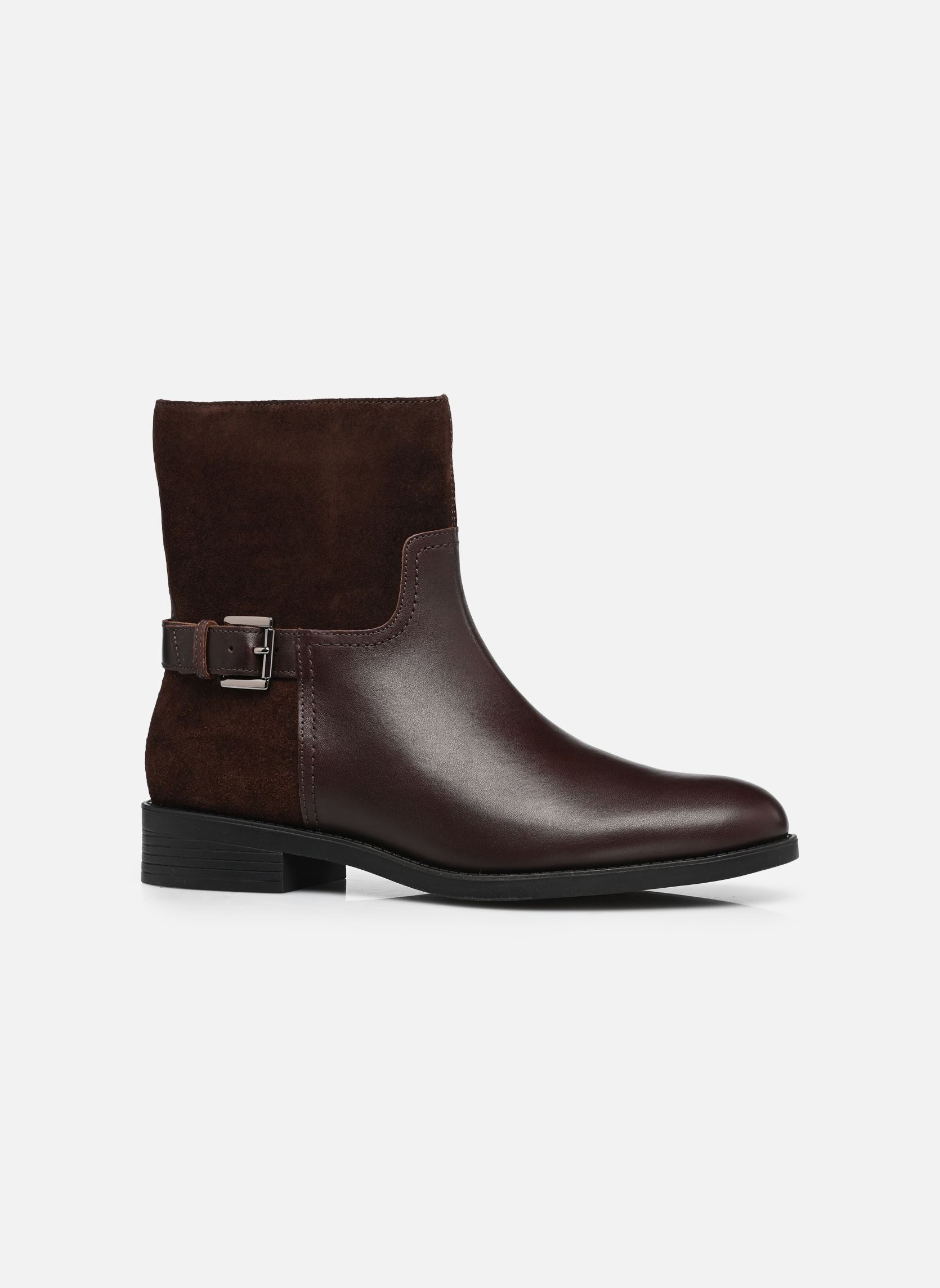 Enkellaarzen en boots D ESMEENA F dames bruin Geox Enkellaarzen en boots D ESMEENA F dames bruin DARK BROWN
