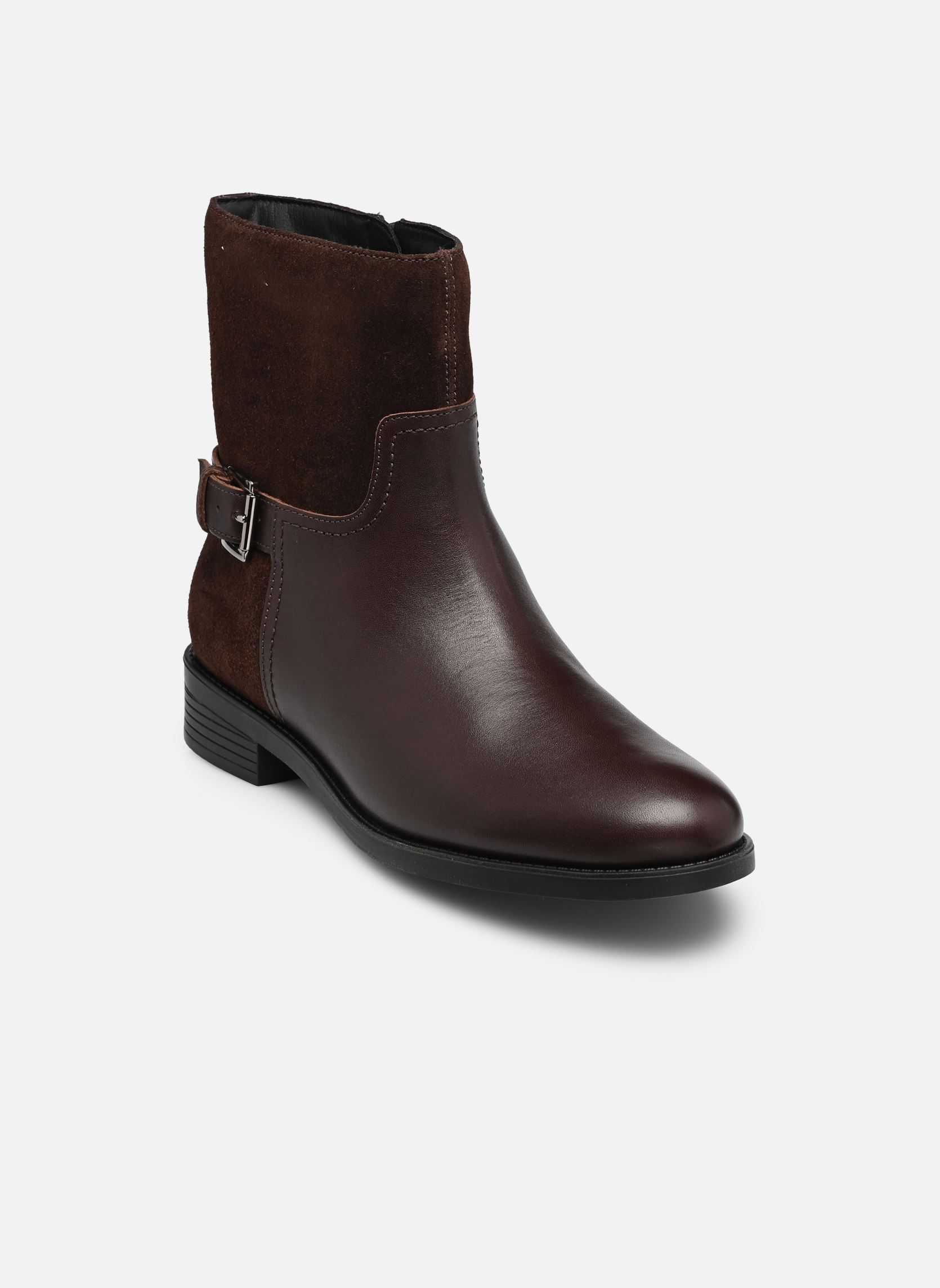 Enkellaarzen en boots D ESMEENA F dames bruin Geox Enkellaarzen en boots D ESMEENA F dames bruin DARK BROWN