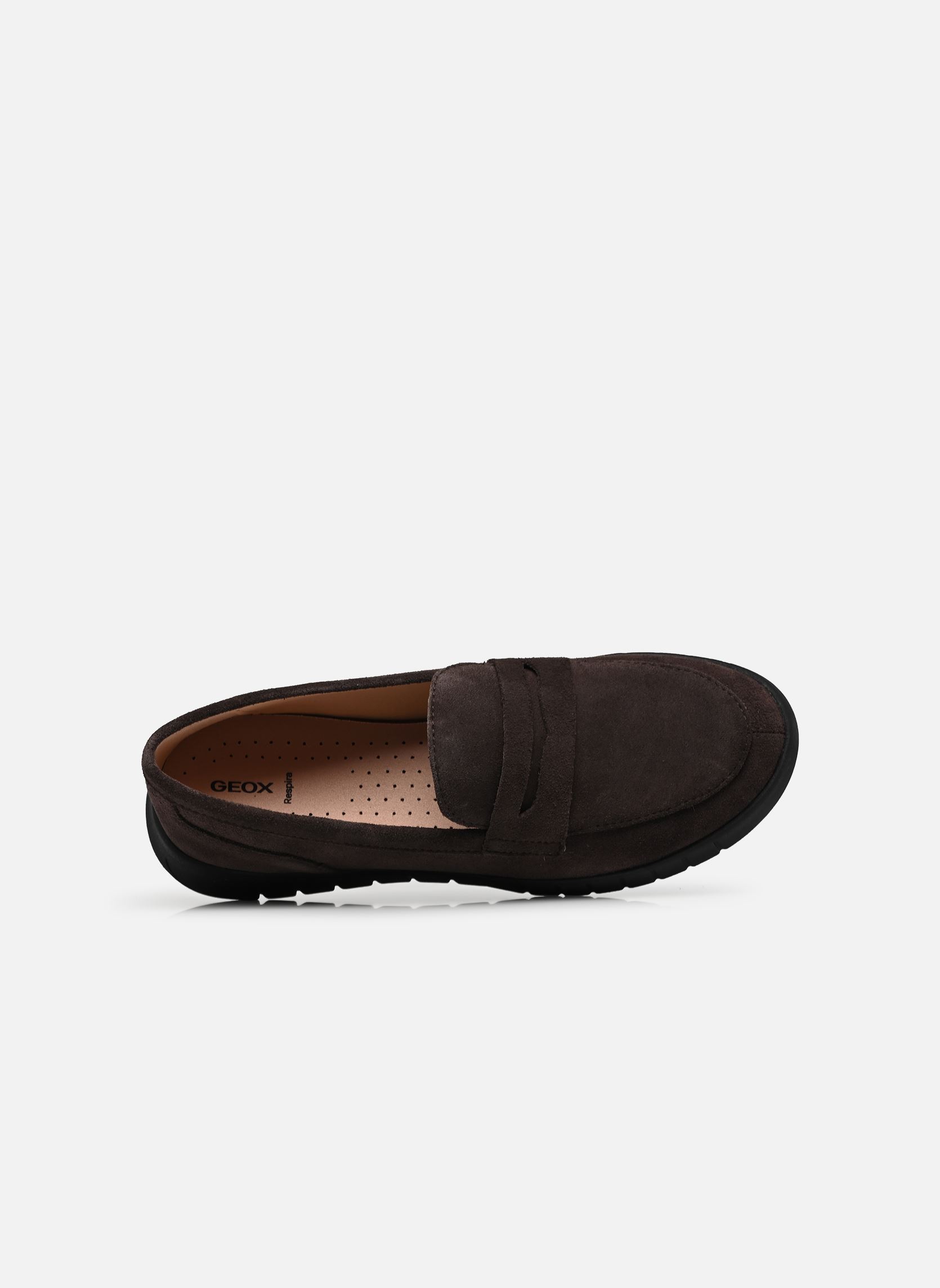 Chaussures de ville D FLEXTRIDE femme marron Geox Chaussures de ville D FLEXTRIDE femme marron CHOCOLAT