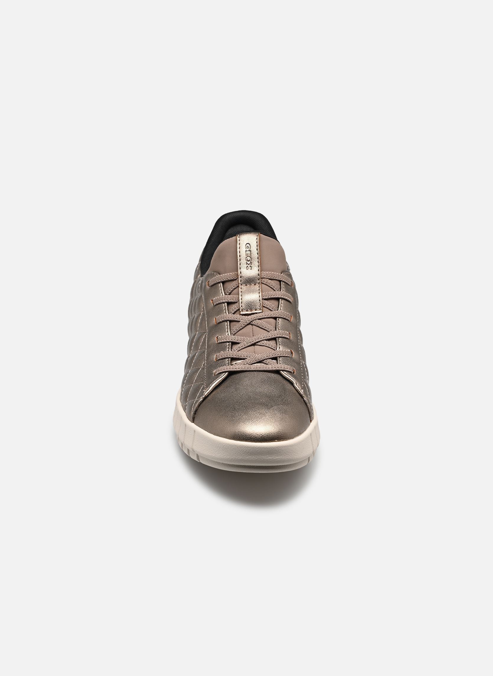 Baskets D FLEXTRIDE PLUS B FAST IN femme marron Geox Baskets D FLEXTRIDE PLUS B FAST IN femme marron SABLE