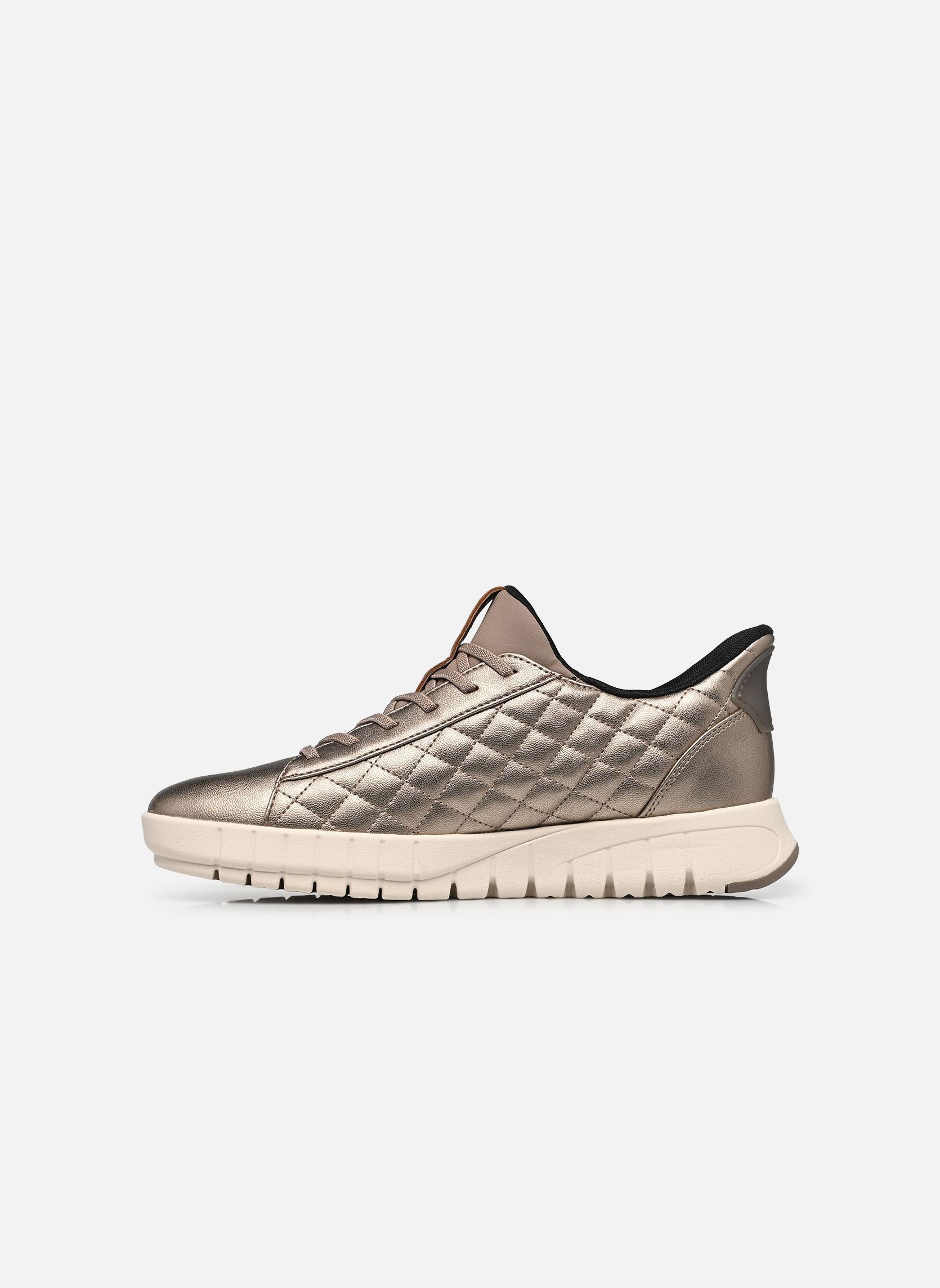 Baskets D FLEXTRIDE PLUS B FAST IN femme marron Geox Baskets D FLEXTRIDE PLUS B FAST IN femme marron SABLE