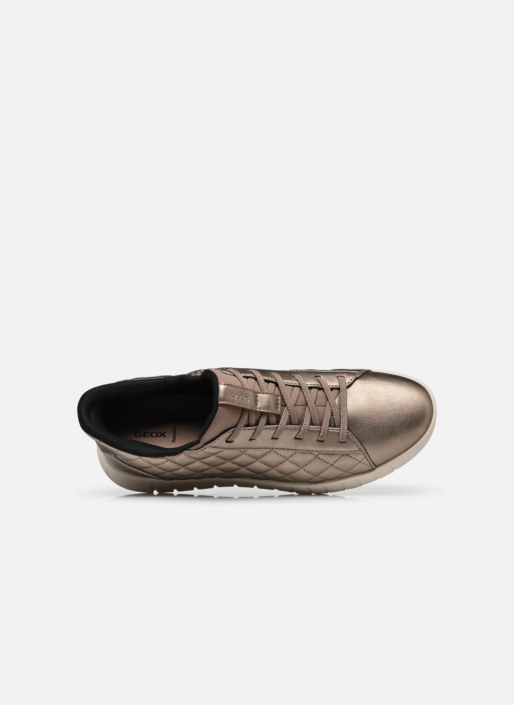 Baskets D FLEXTRIDE PLUS B FAST IN femme marron Geox Baskets D FLEXTRIDE PLUS B FAST IN femme marron SABLE